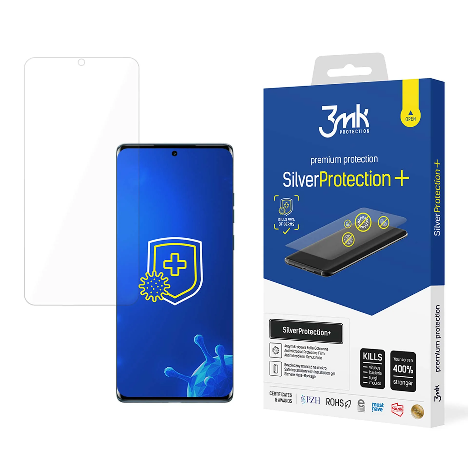 Folie de protecție antișoc pentru Motorola Edge 50 Fusion - 3mk SilverProtection+