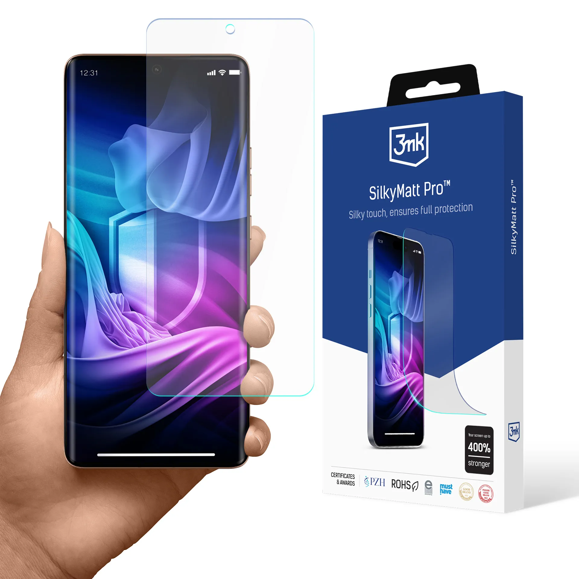 Folie mată pe Motorola Moto Edge 50 Ultra - 3mk SilkyMatt Pro