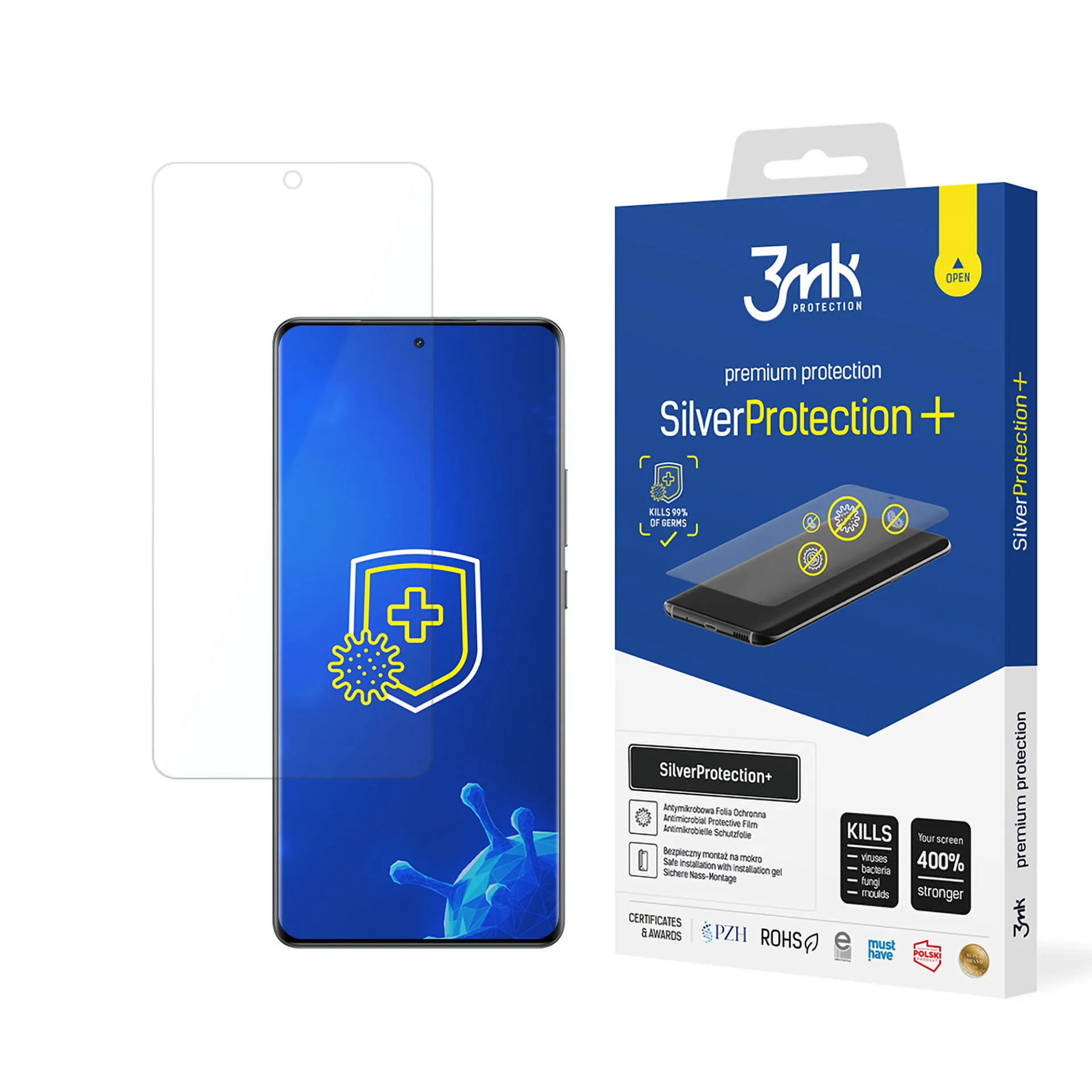 Folie de protecție antișoc pentru Realme GT 6 - 3mk SilverProtection+