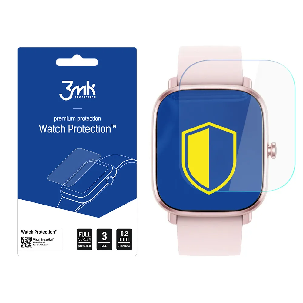Folie de protecție pentru ecranul smartwatchului Amazfit GTS 2 Mini - Protecție 3mk Watch