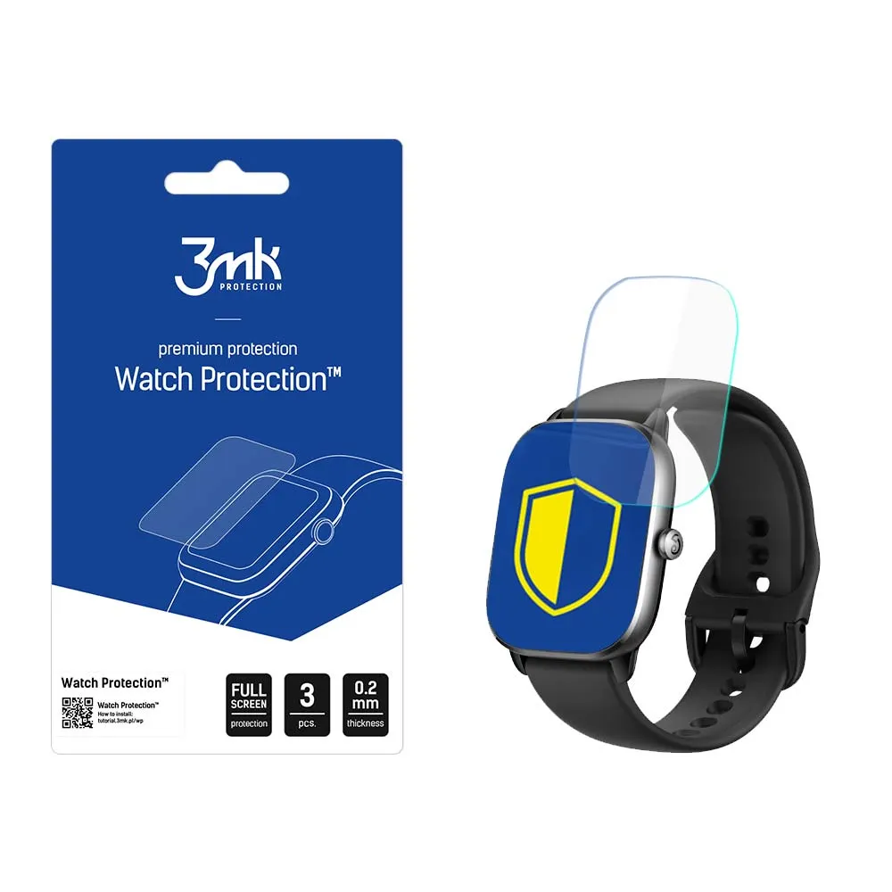 Folie de protecție pentru ecranul smartwatchului Amazfit GTS 4 Mini - Protecție 3mk Watch