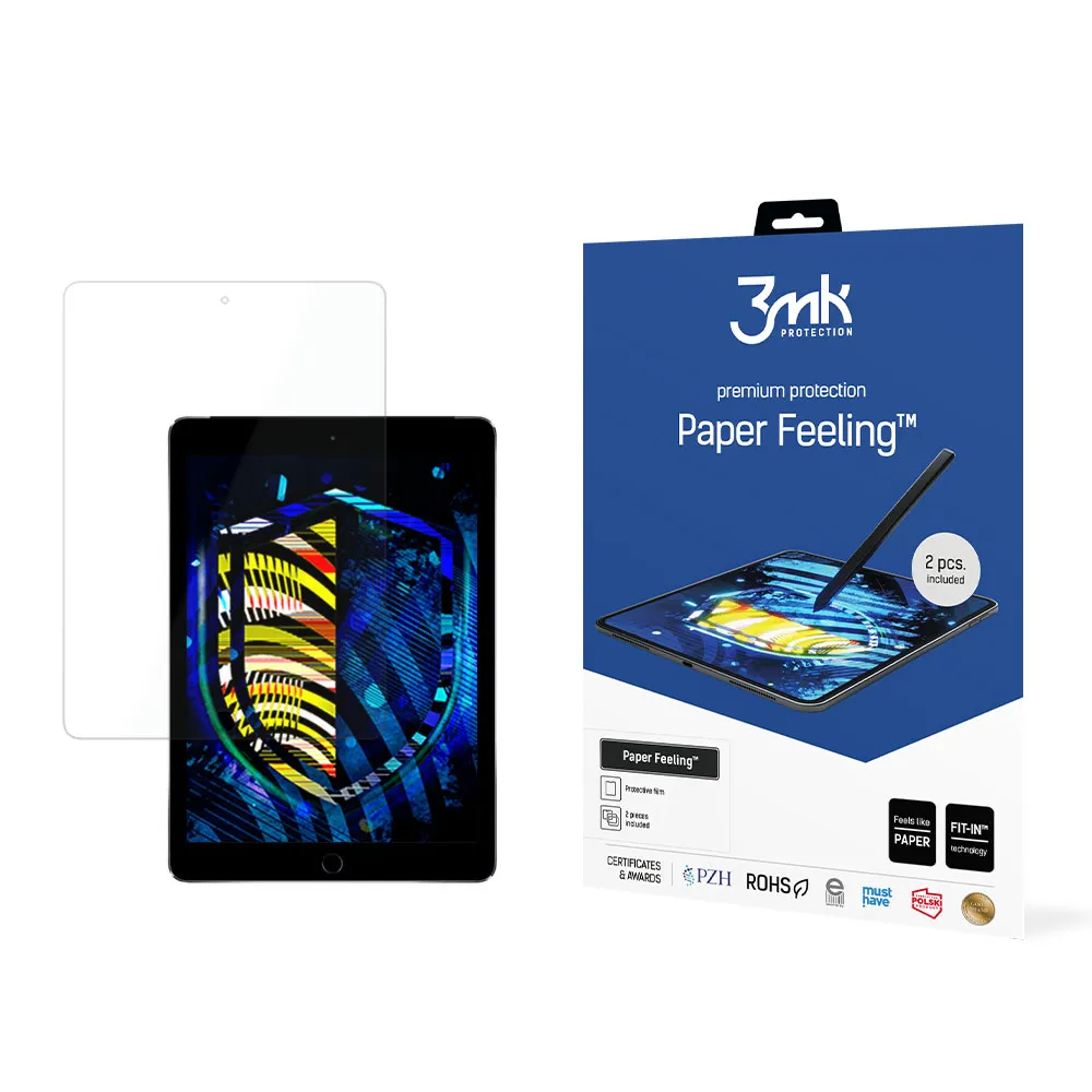Folie de protecție pentru Apple iPad Air 2 gen - 3mk Paper Feeling (2 buc.)