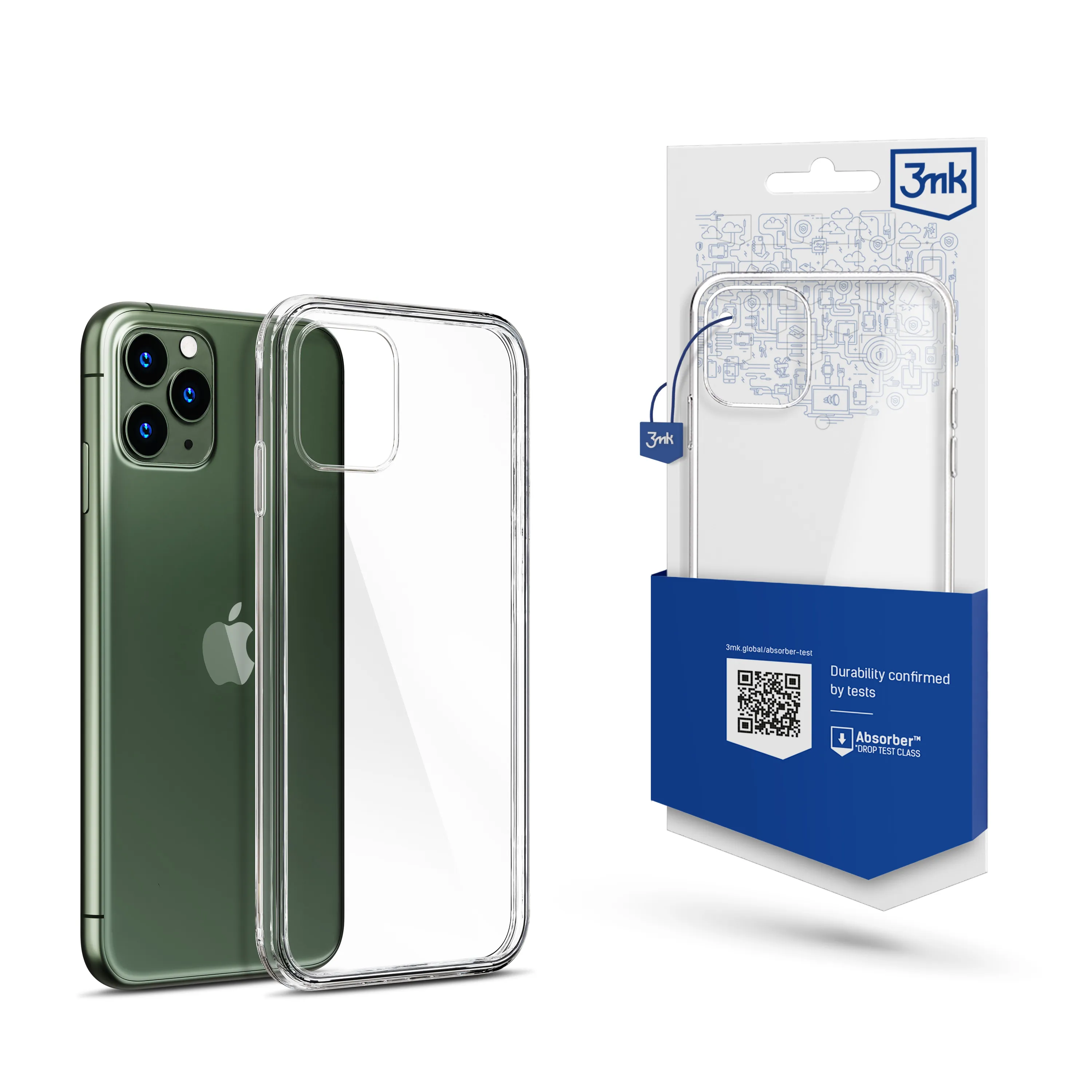 Husă pentru Apple iPhone 11 Pro - 3mk Clear Case