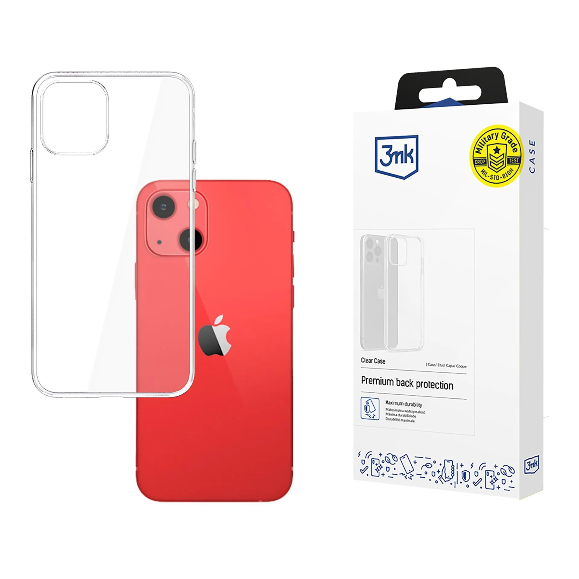 Husă pentru Apple iPhone 13 - 3mk Clear Case