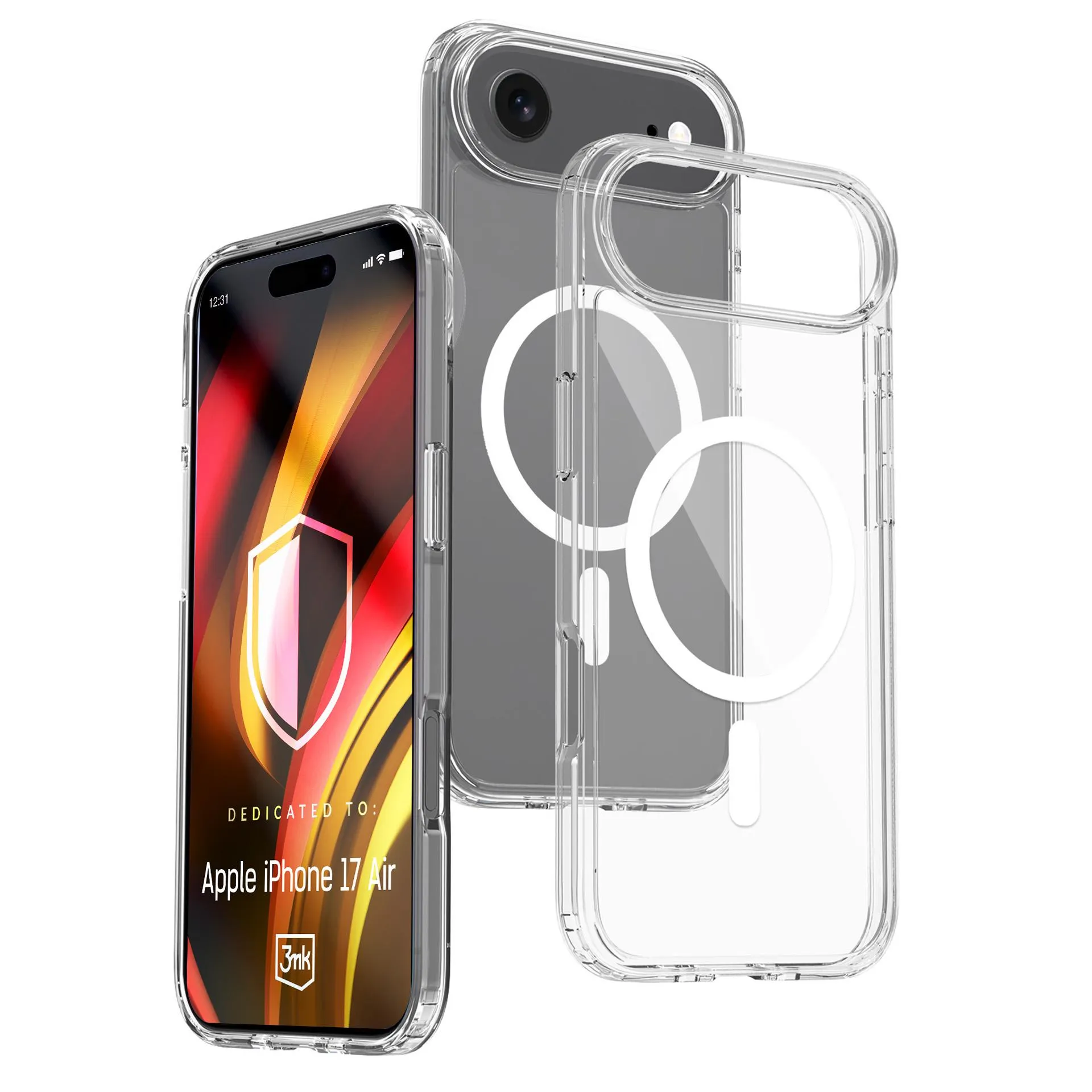 Husă rigidă pentru Apple iPhone 17 Air - 3mk HARDY® LiqForce MagCase™