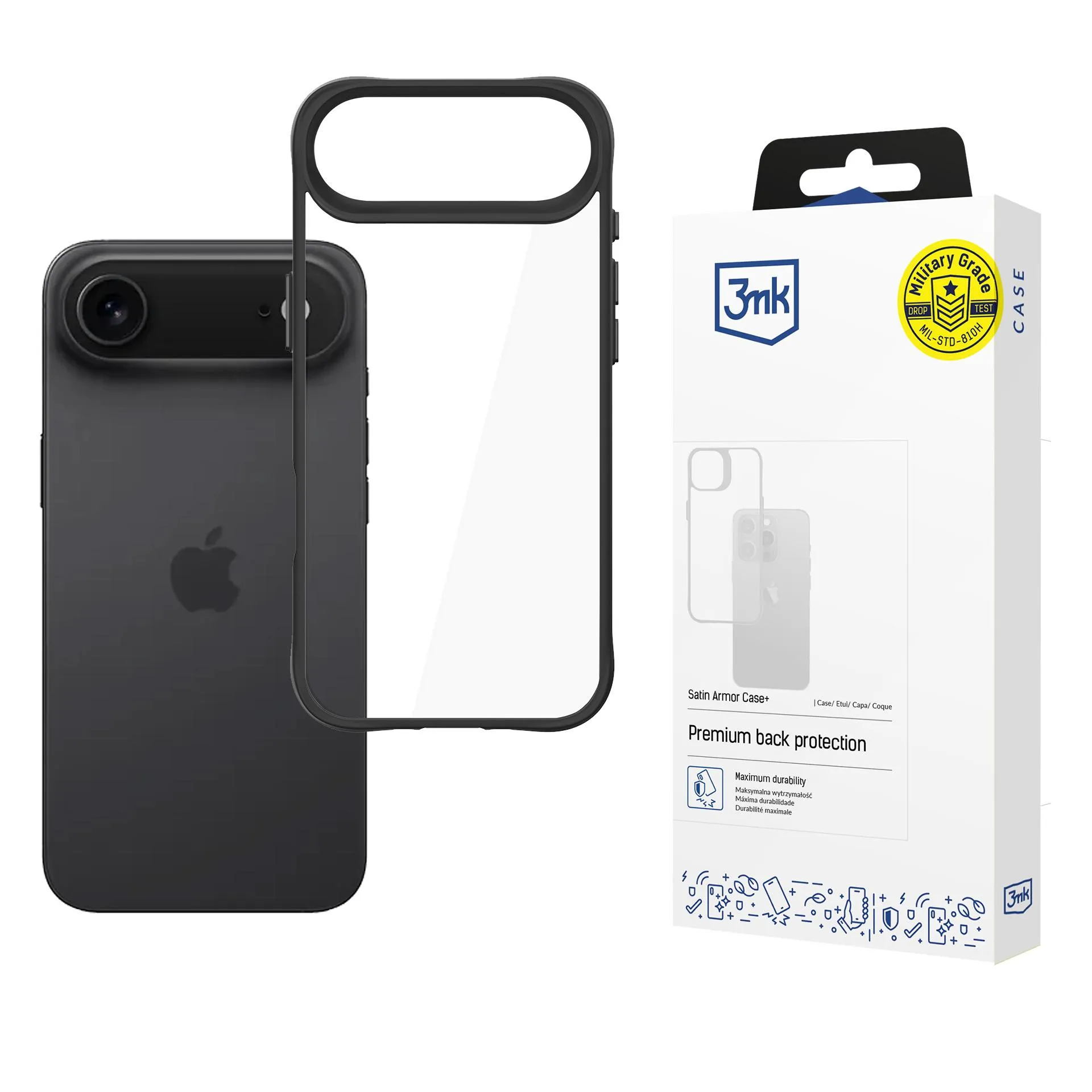 Husă pentru Apple iPhone 17 Air - 3mk Satin Armor Case+