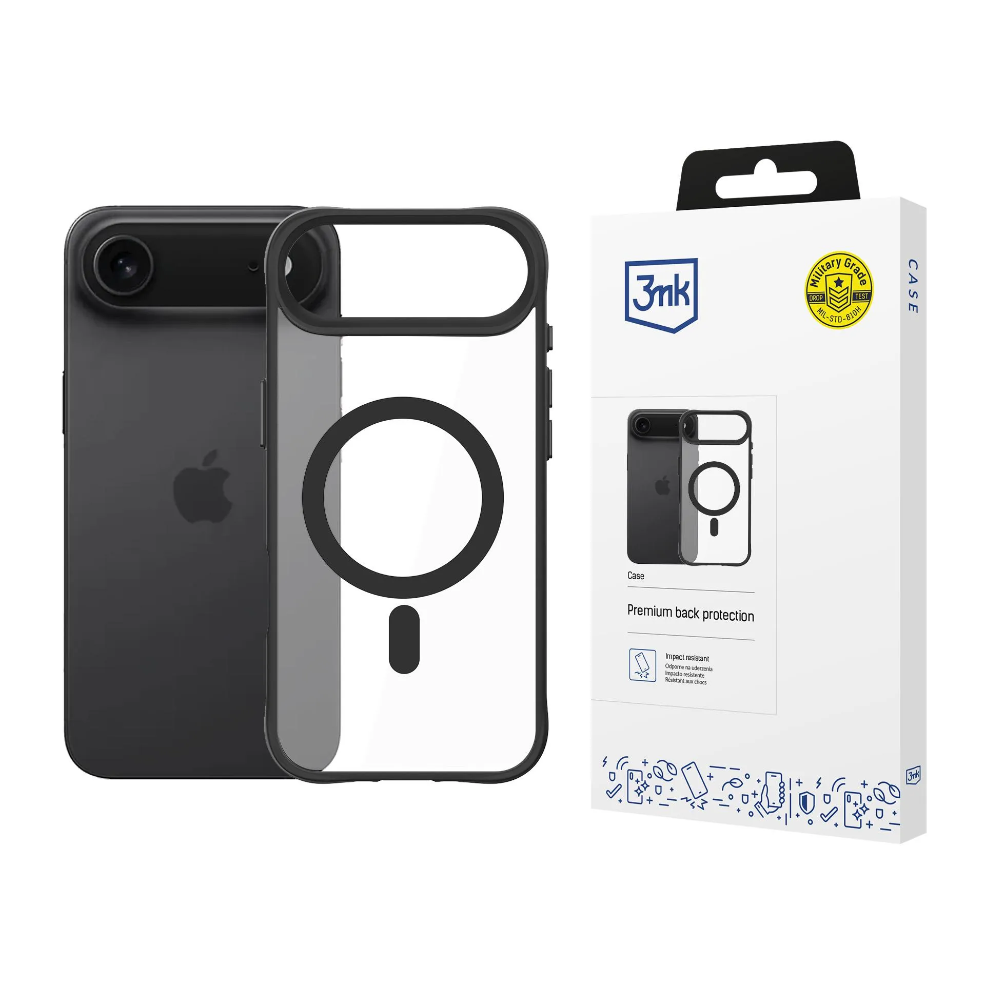 Husă pentru Apple iPhone 17 Air - 3mk Satin Armor MagCase