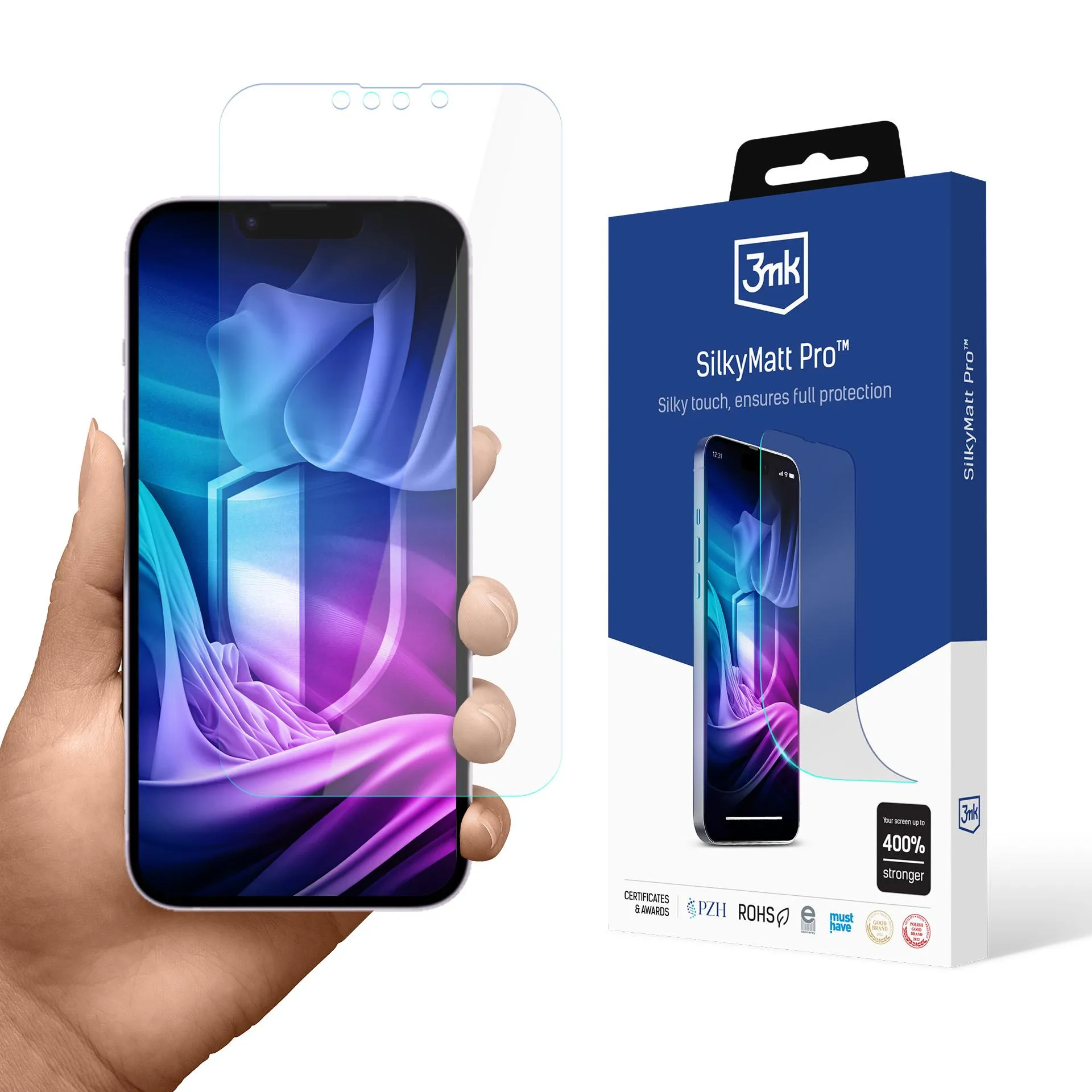 Folie mată pe Apple iPhone 16E - 3mk SilkyMatt Pro