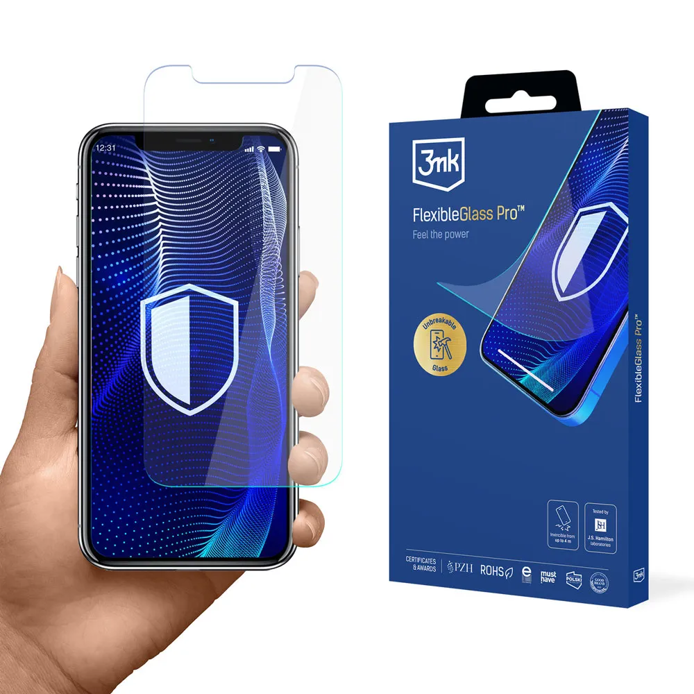 Sticlă rezistentă la spargere pentru Apple iPhone X - 3mk FlexibleGlass Pro