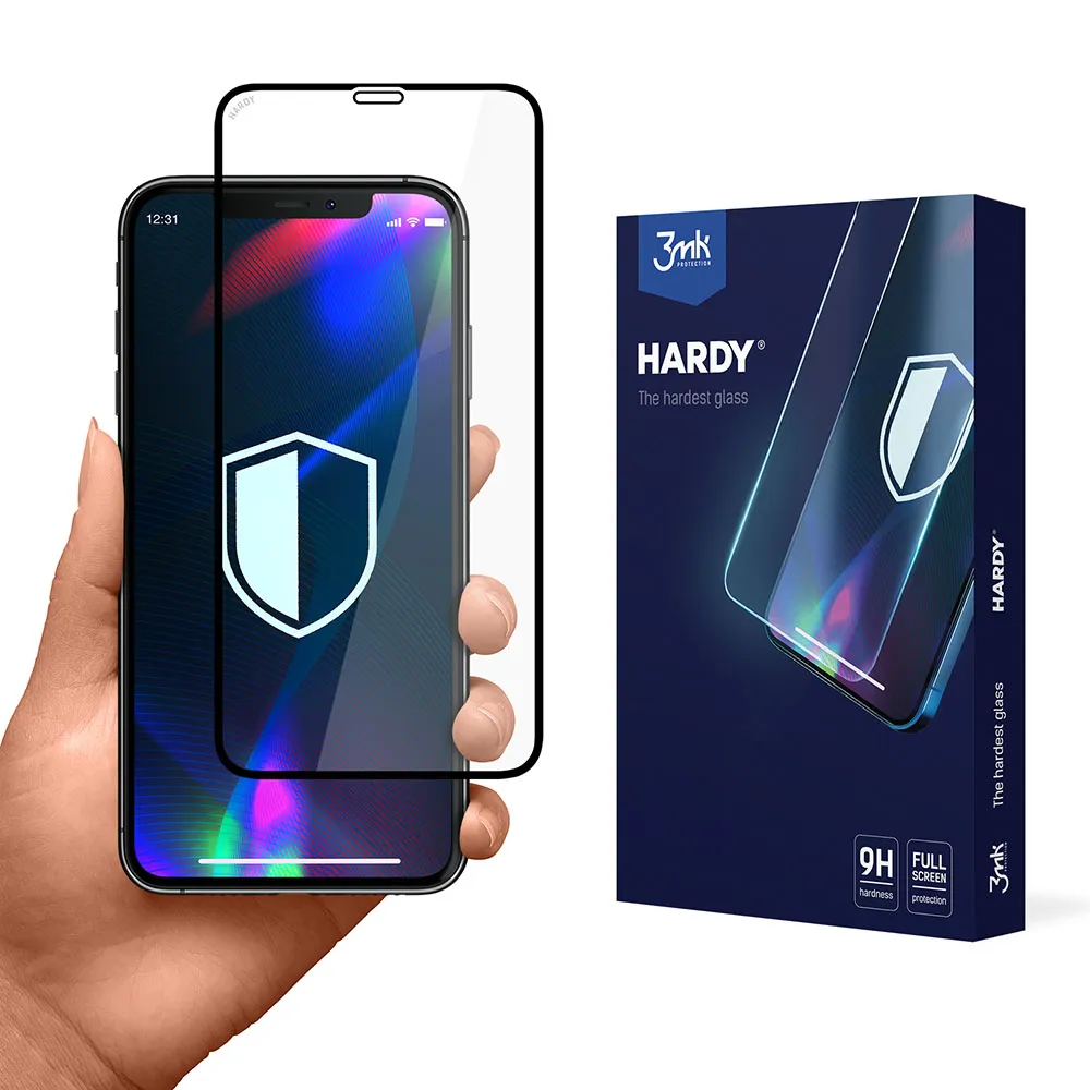 Sticlă securizată super tare pentru Apple iPhone X/XS/11 Pro - 3mk Hardy