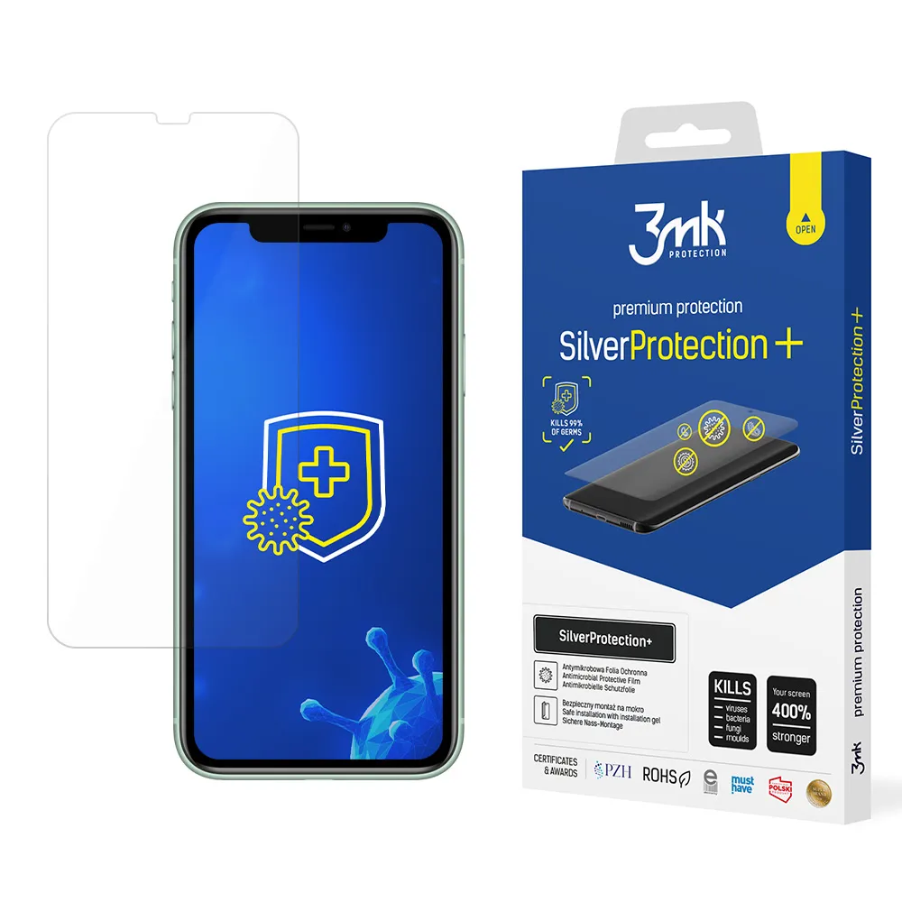Folie de protecție antișoc pentru Apple iPhone XR/11 - 3mk SilverProtection+