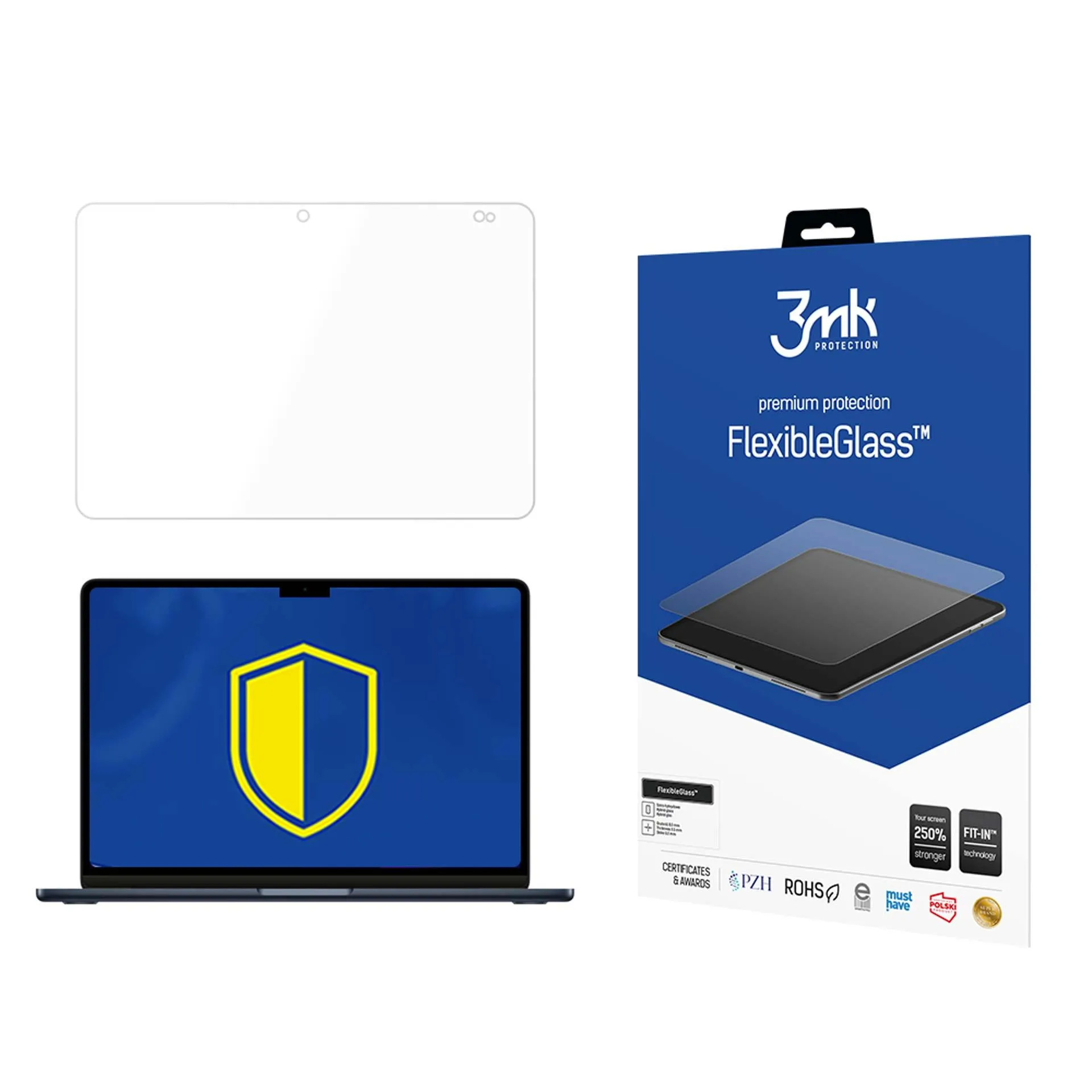 Sticlă hibridă flexibilă anti-spargere pentru Apple MacBook Air 13,6