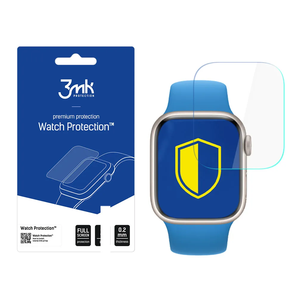 Folie de protecție pentru ecranul smartwatchului Apple Watch 7 41mm - Protecție 3mk Watch