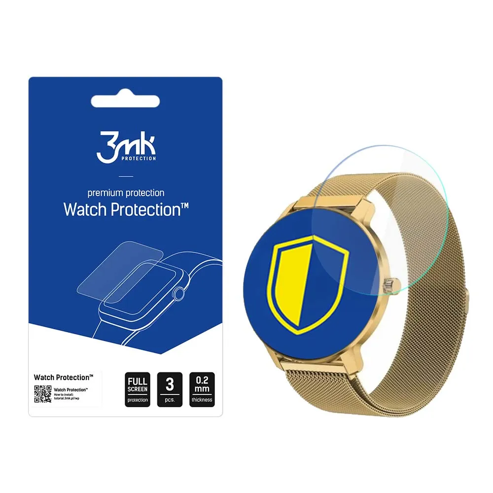Protecție din sticlă pentru ecranul smartwatch Bemi ARI - 3mk Watch Protection