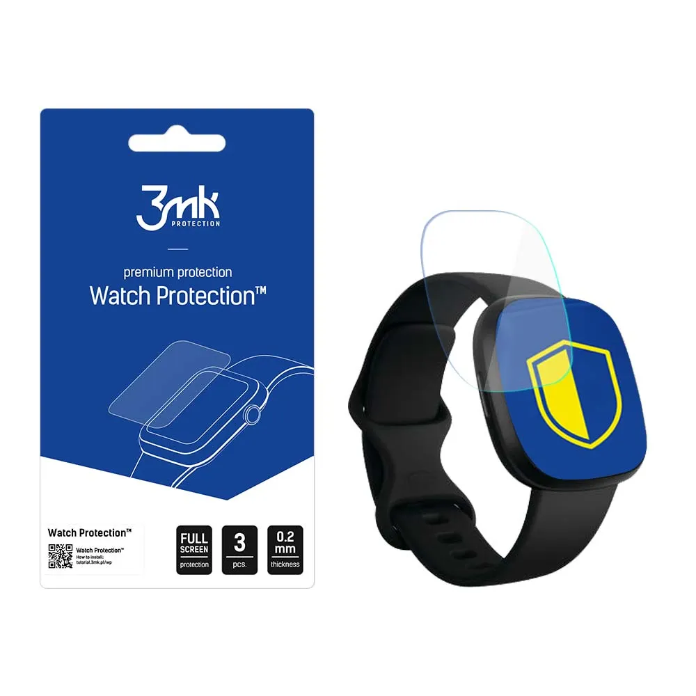Folie de protecție pentru ecranul smartwatchului Fitbit Versa 3 / 4 - Protecție 3mk Watch