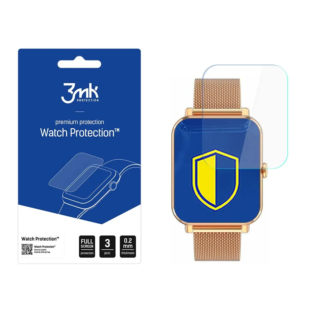 Folie de protecție pentru ecranul smartwatchului Garett GRC Classic - Protecție 3mk Watch