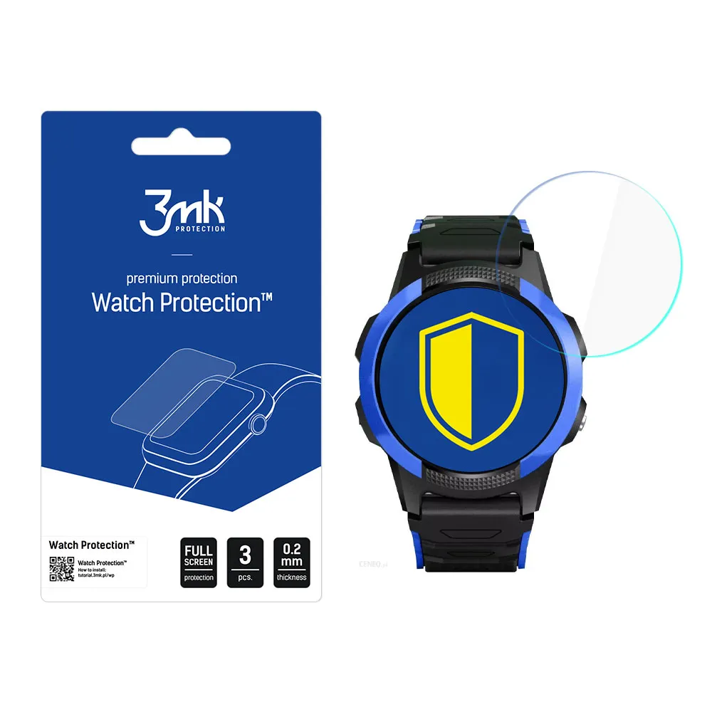 Folie de protecție pentru ecranul smartwatchului Garett Kids Focus 4G RT - Protecție 3mk Watch