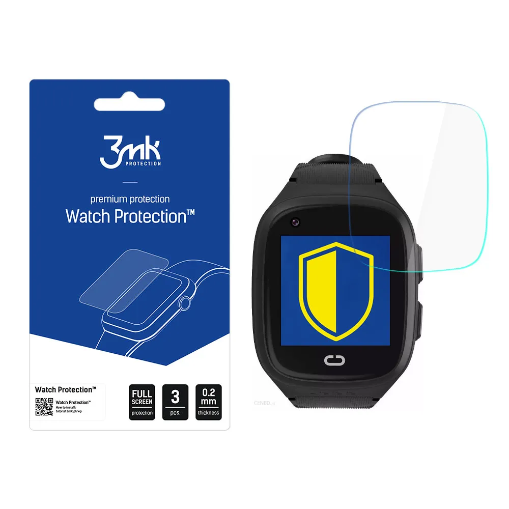 Folie de protecție pentru ecranul smartwatchului Garett Kids Rock 4G RT - Protecție 3mk Watch