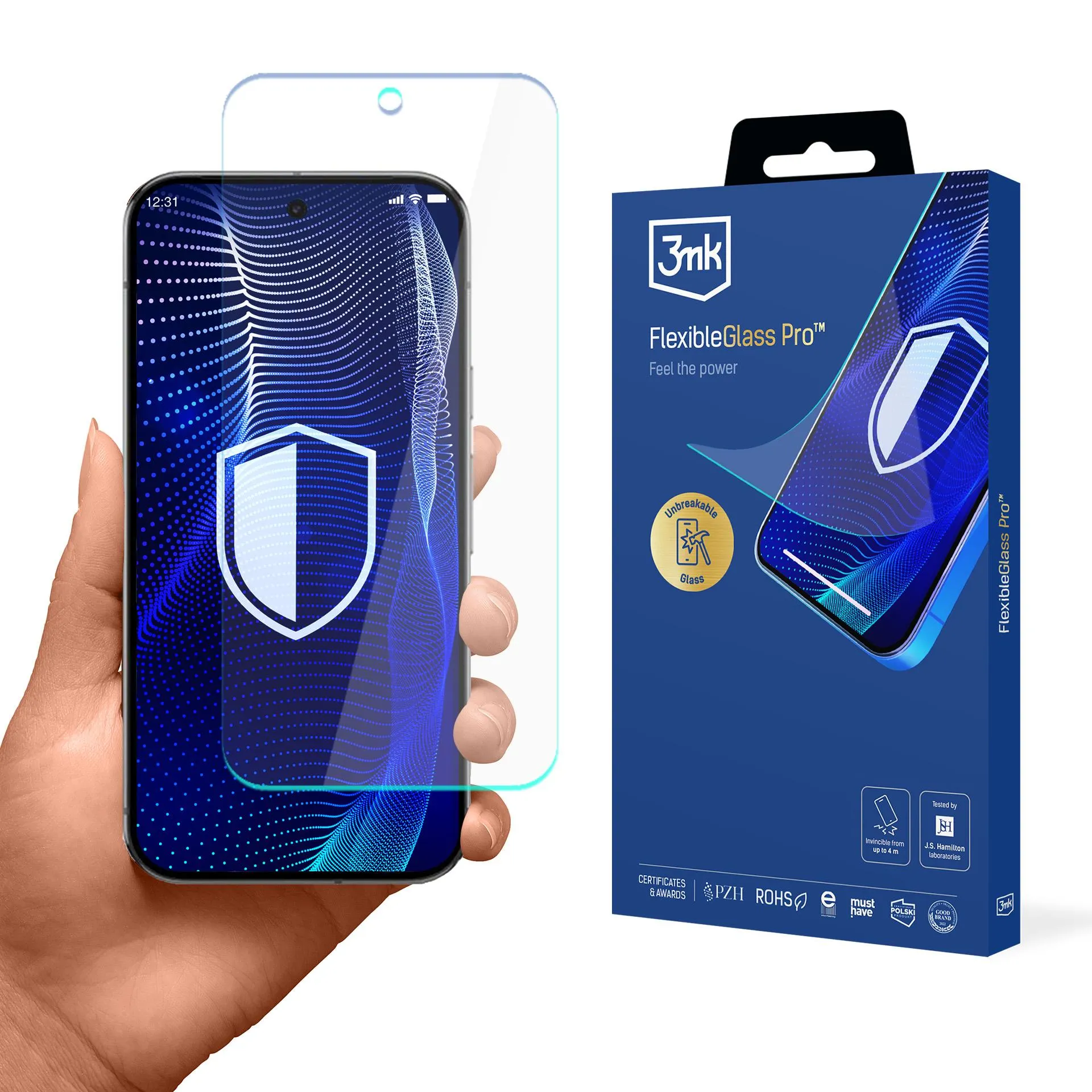 Sticlă rezistentă la spargere pentru Google Pixel 9 Pro XL - 3mk FlexibleGlass Pro