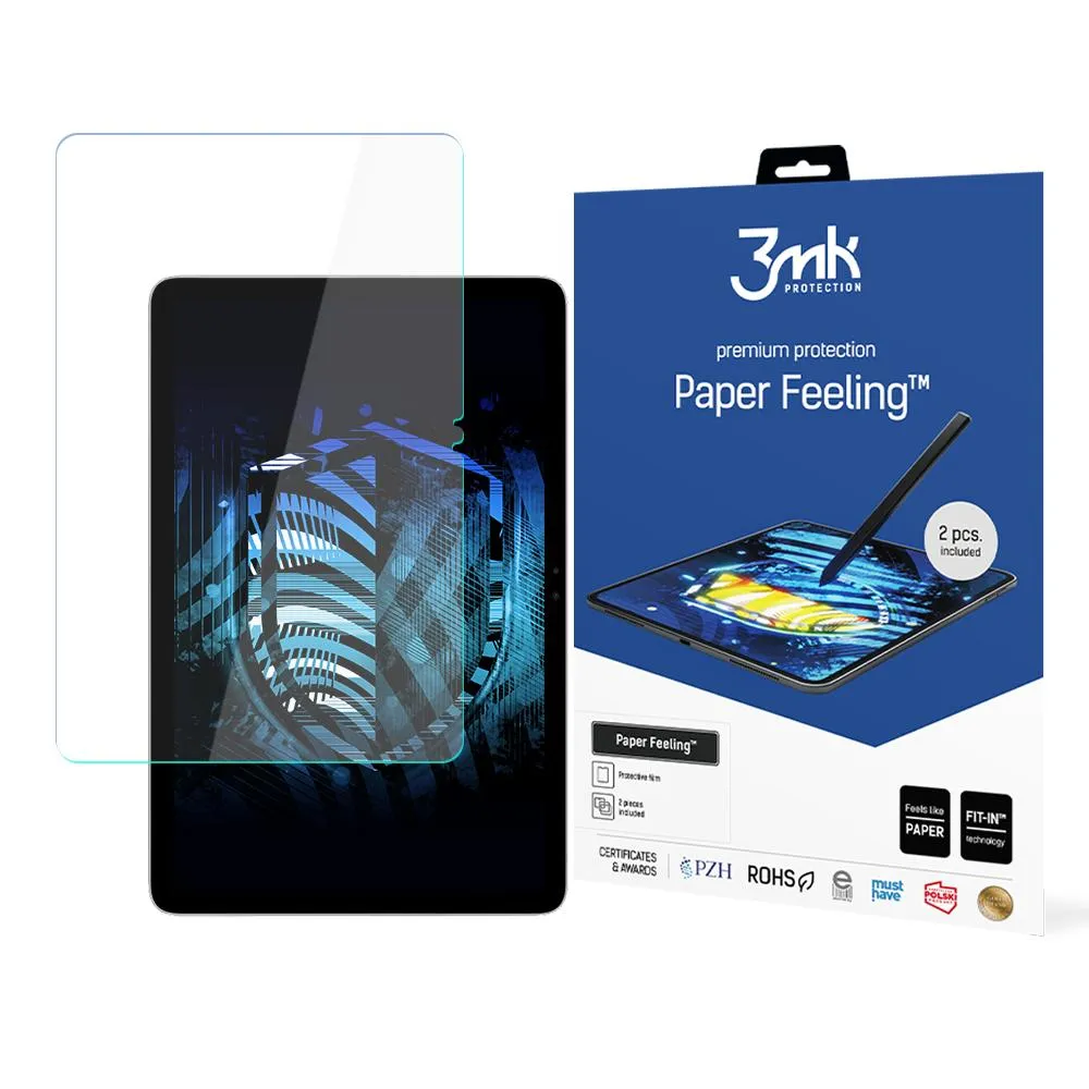 Folie de protecție pentru Google Pixel Tablet - 3mk Paper Feeling (2 buc.)
