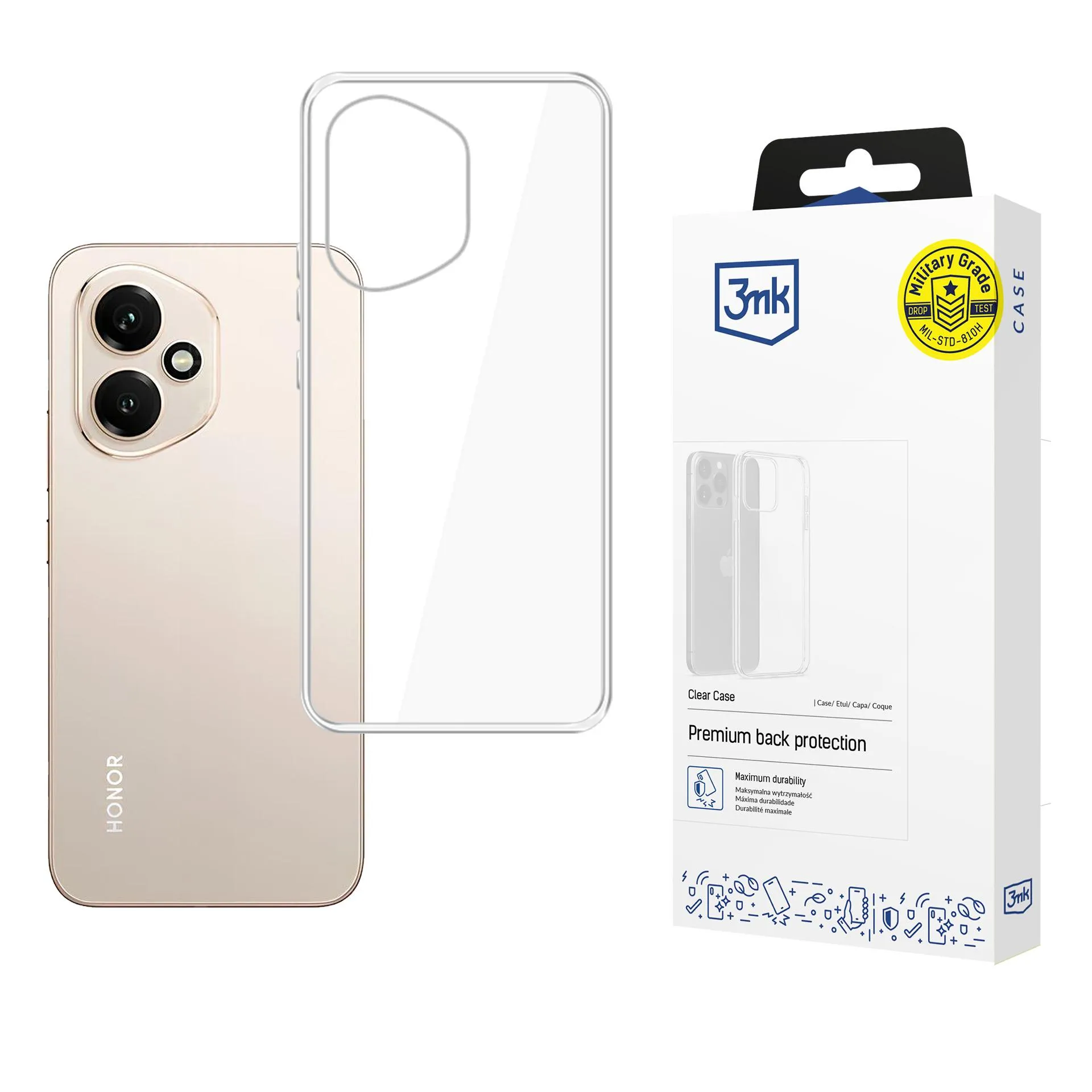 Husă pentru Honor 400 - 3mk Clear Case