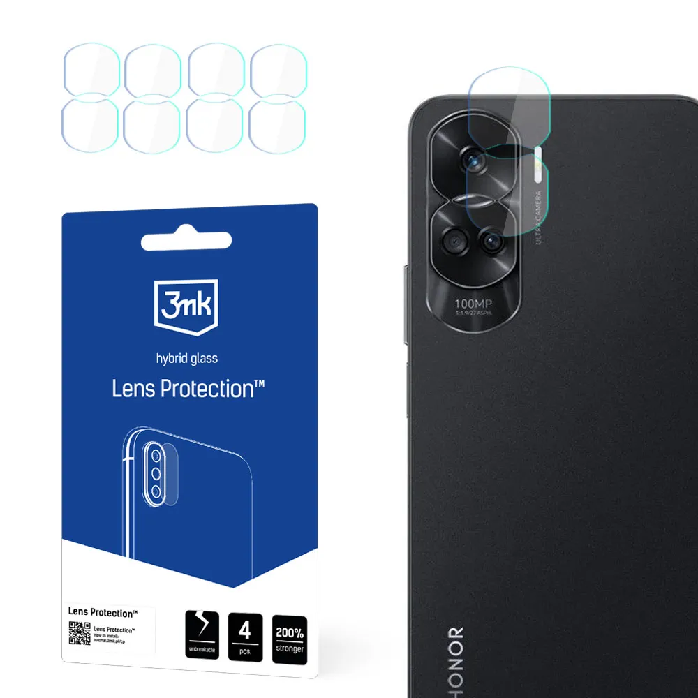 Sticlă pentru obiectivul aparatului foto pentru Honor 90 Lite - Protecția lentilelor 3mk