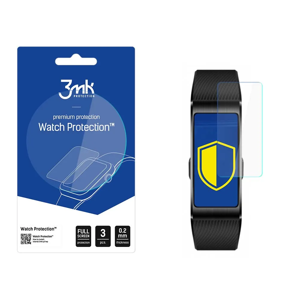 Folie de protecție pentru ecranul smartwatchului Huawei Band 4 Pro - Protecție 3mk Watch