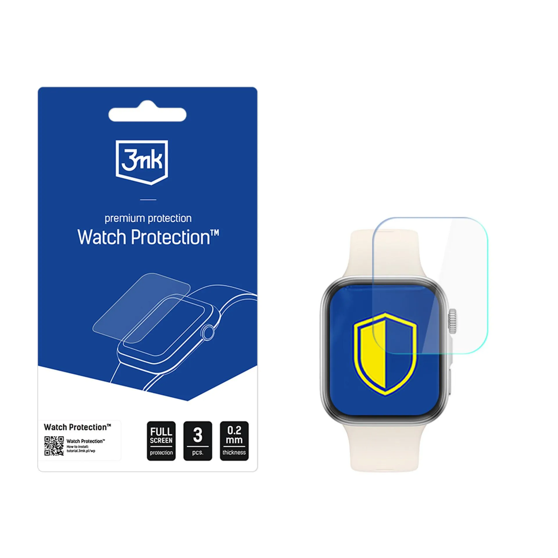 Folie de protecție pentru ecranul smartwatchului Huawei Watch Fit 4 - Protecție 3mk Watch