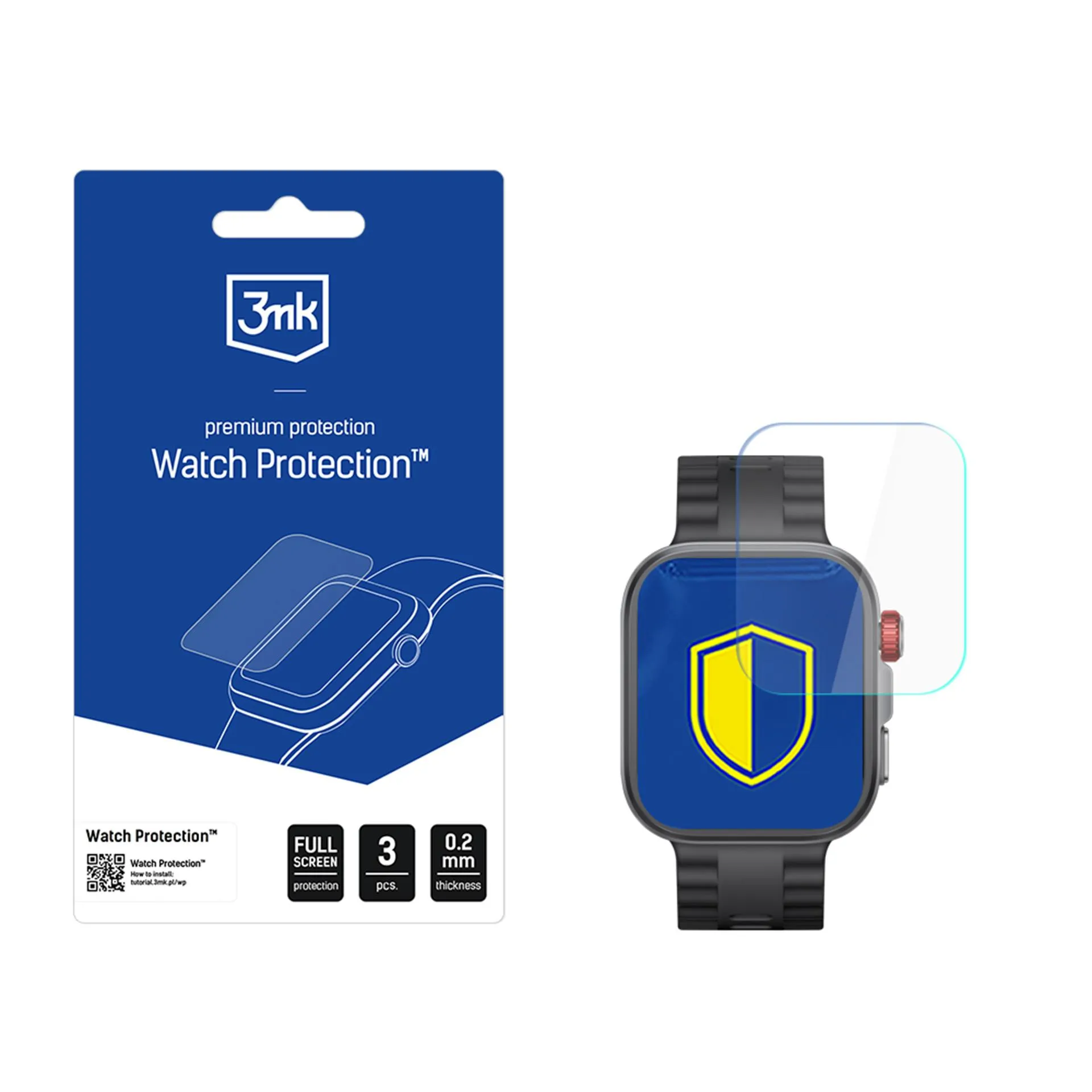 Protecție din sticlă pentru ecranul smartwatch Huawei Watch Fit 4 Pro - 3mk Watch Protection