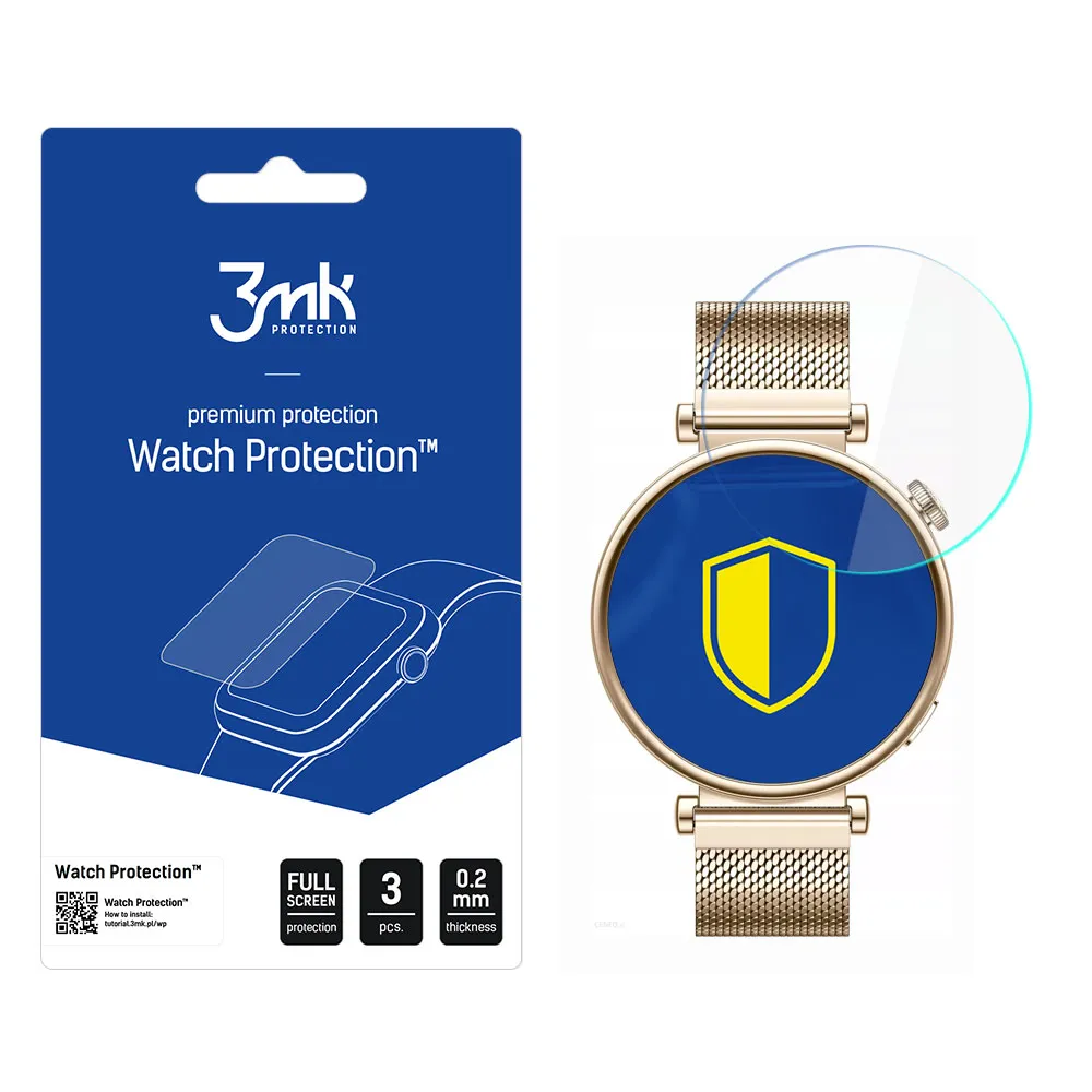Protecție din sticlă pentru ecranul smartwatch Huawei Watch GT 4 41mm - 3mk Watch Protection