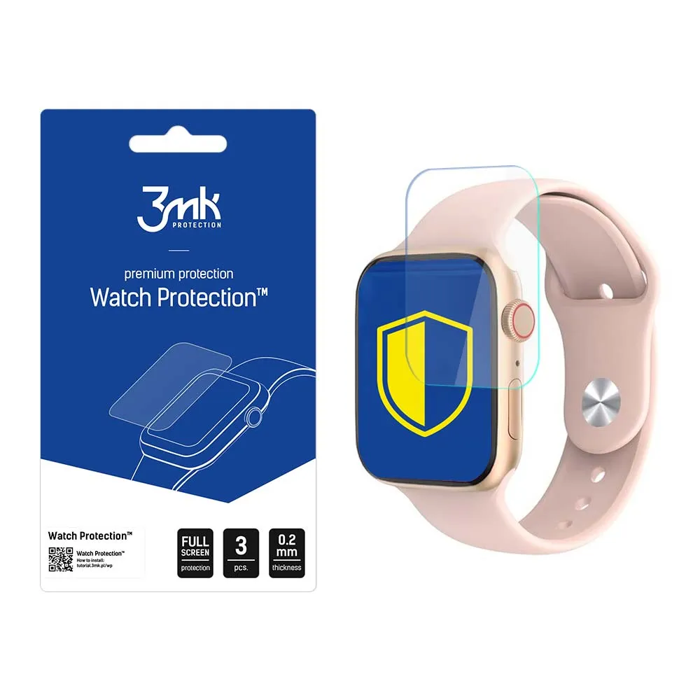 Folie de protecție pentru ecranul smartwatchului Kiano Watch Active - Protecție 3mk Watch