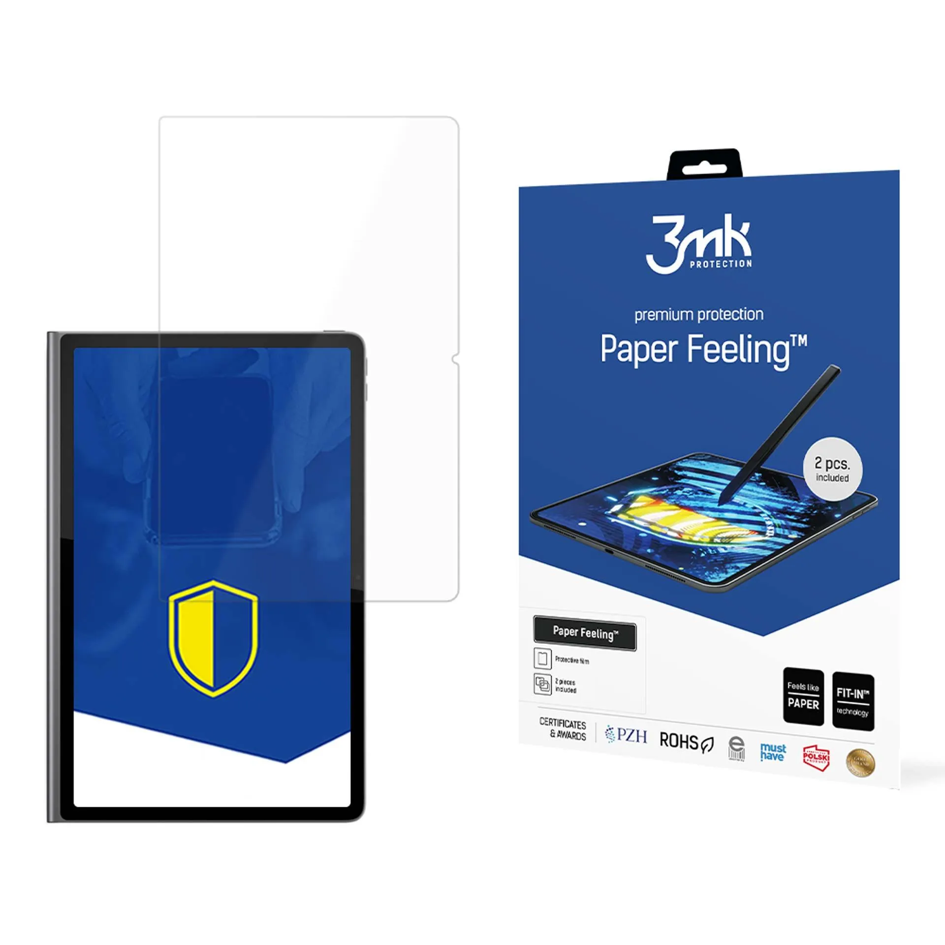 Folie de protecție pentru Lenovo Tab Plus 11.5 2024 - 3mk Paper Feeling (2 buc.)