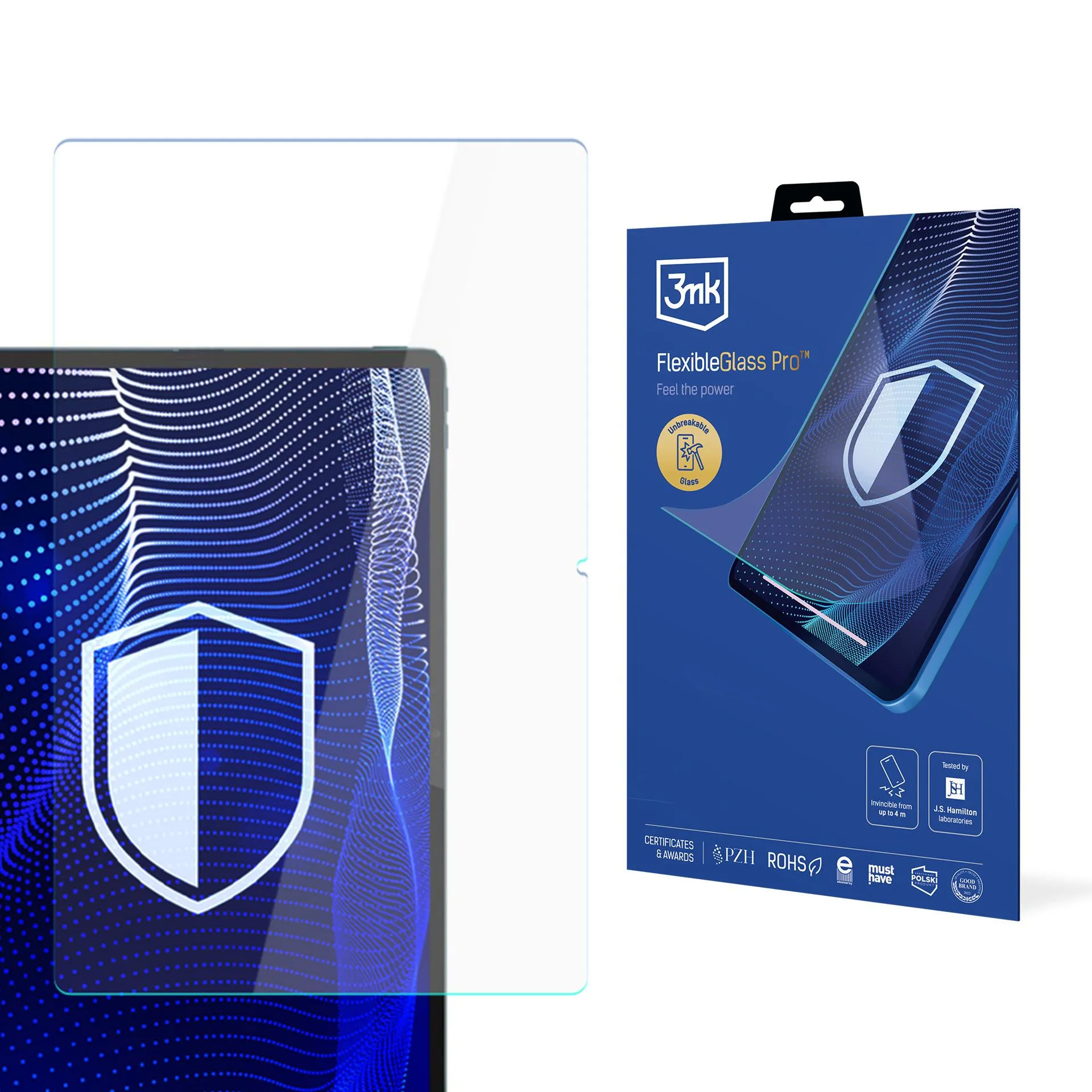 Sticlă nedistructibilă pentru Lenovo Yoga Tab Plus - 3mk FlexibleGlass Pro