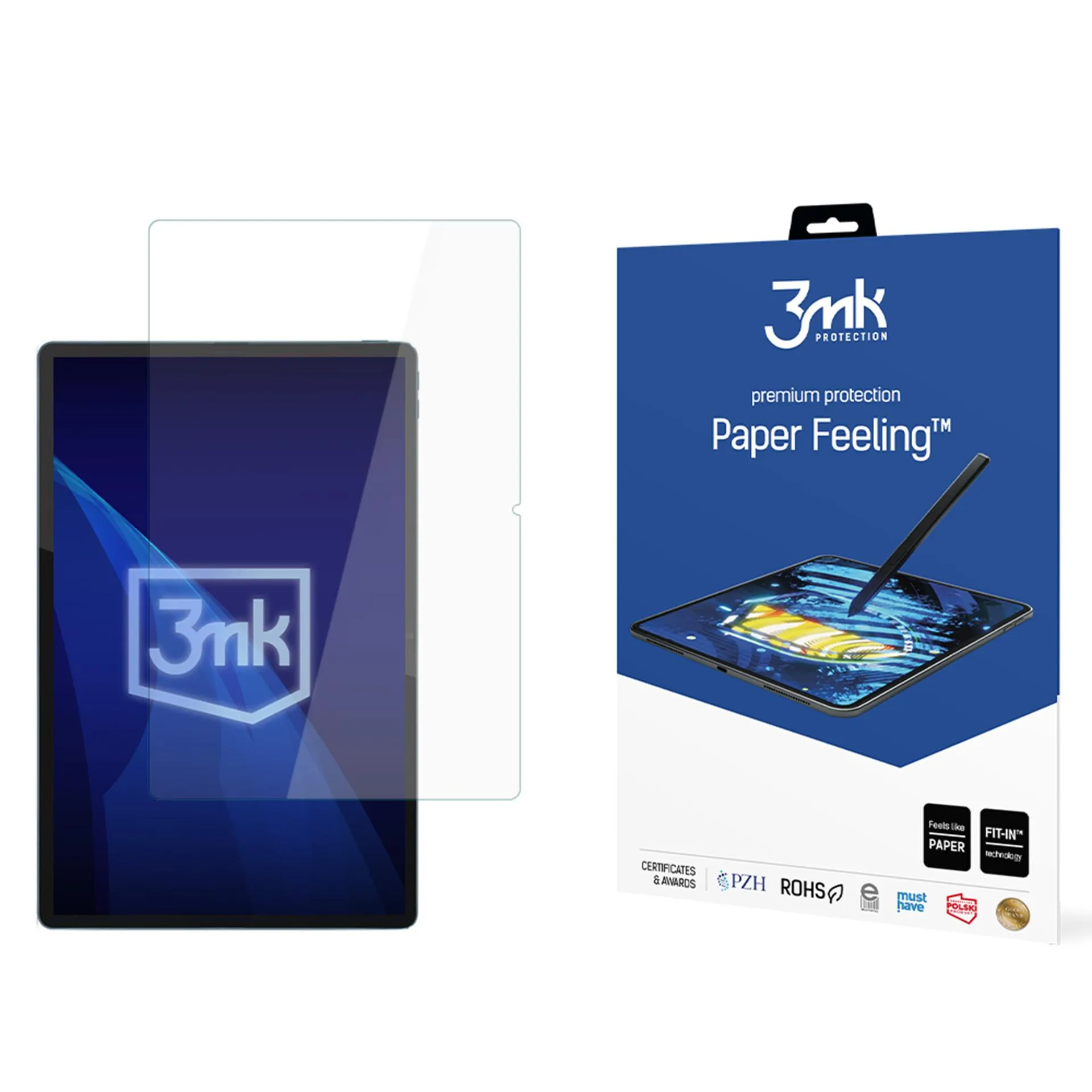 Folie de protecție pentru Lenovo Yoga Tab Plus - 3mk Paper Feeling (2 buc.)