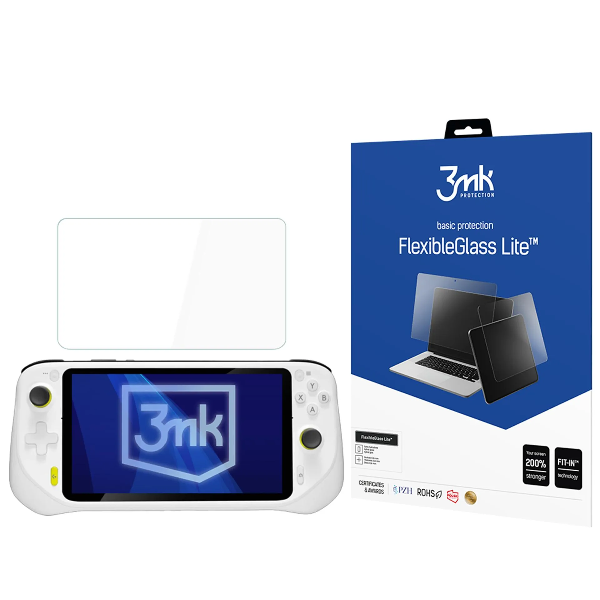 Sticlă hibridă anti-crăpare pentru Logitech G Cloud - 3mk FlexibleGlass Lite