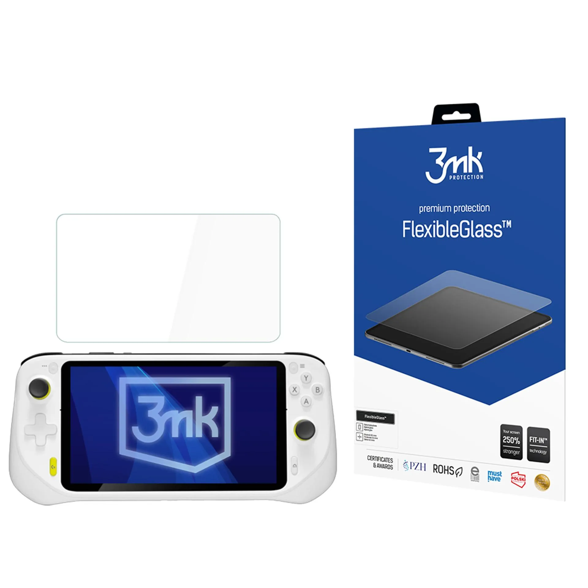 Sticlă hibridă netezibilă pentru Logitech G Cloud - 3mk FlexibleGlass