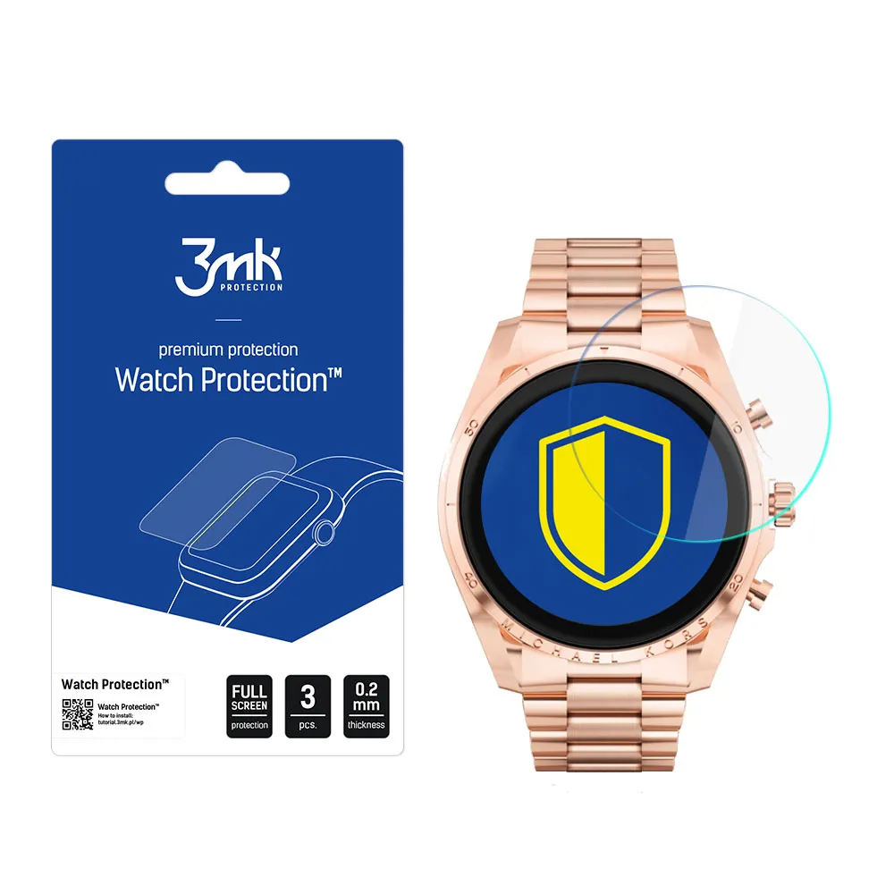 Protec?ie din sticlă pentru ecranul smartwatch Michael Kors Gen 6 Bradshaw - 3mk Watch Protection