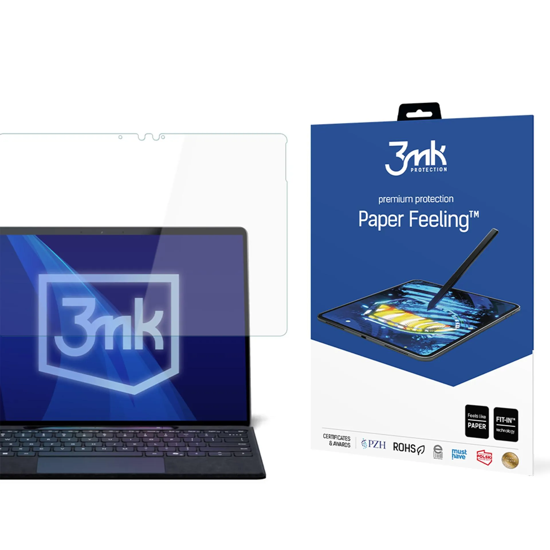 Folie de protecție pentru Microsoft Surface Pro 11 - 3mk Paper Feeling (2 buc.)