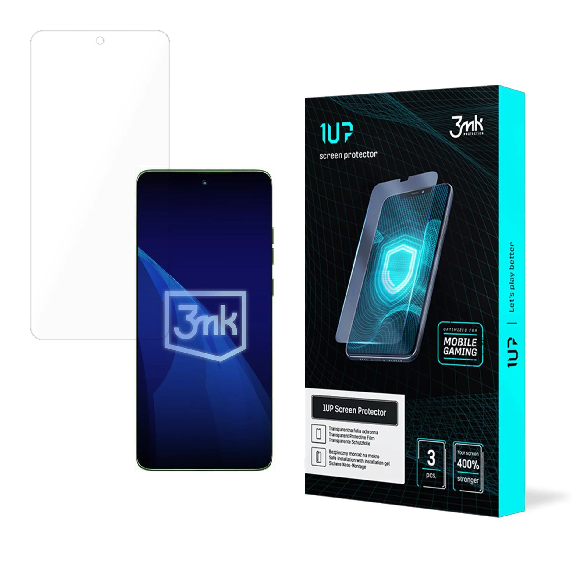 Protecție ecran pentru Motorola Edge 60 - 3mk 1UP screen protector (3 bucăți)