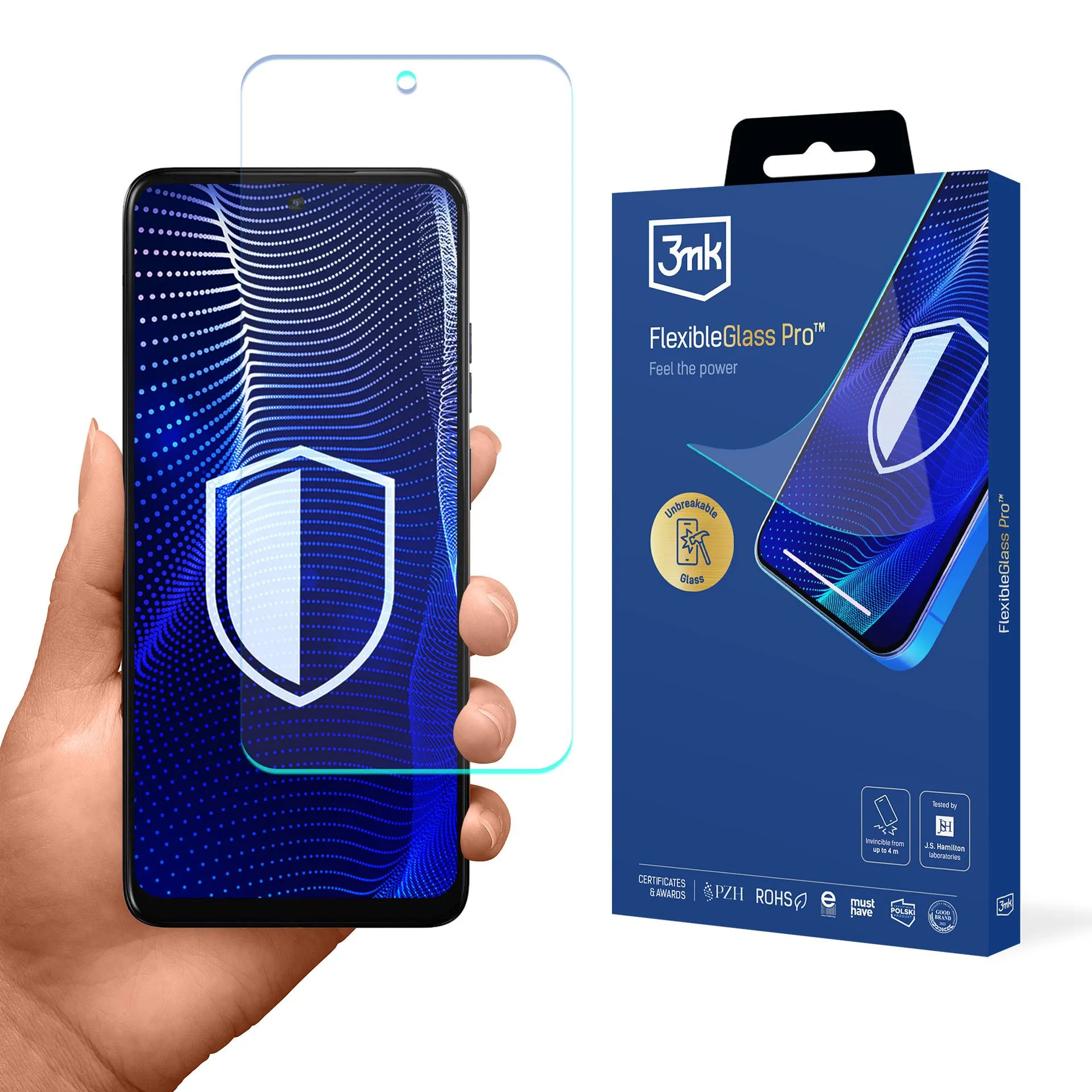 Sticlă rezistentă la spargere pentru Motorola Moto E15 - 3mk FlexibleGlass Pro