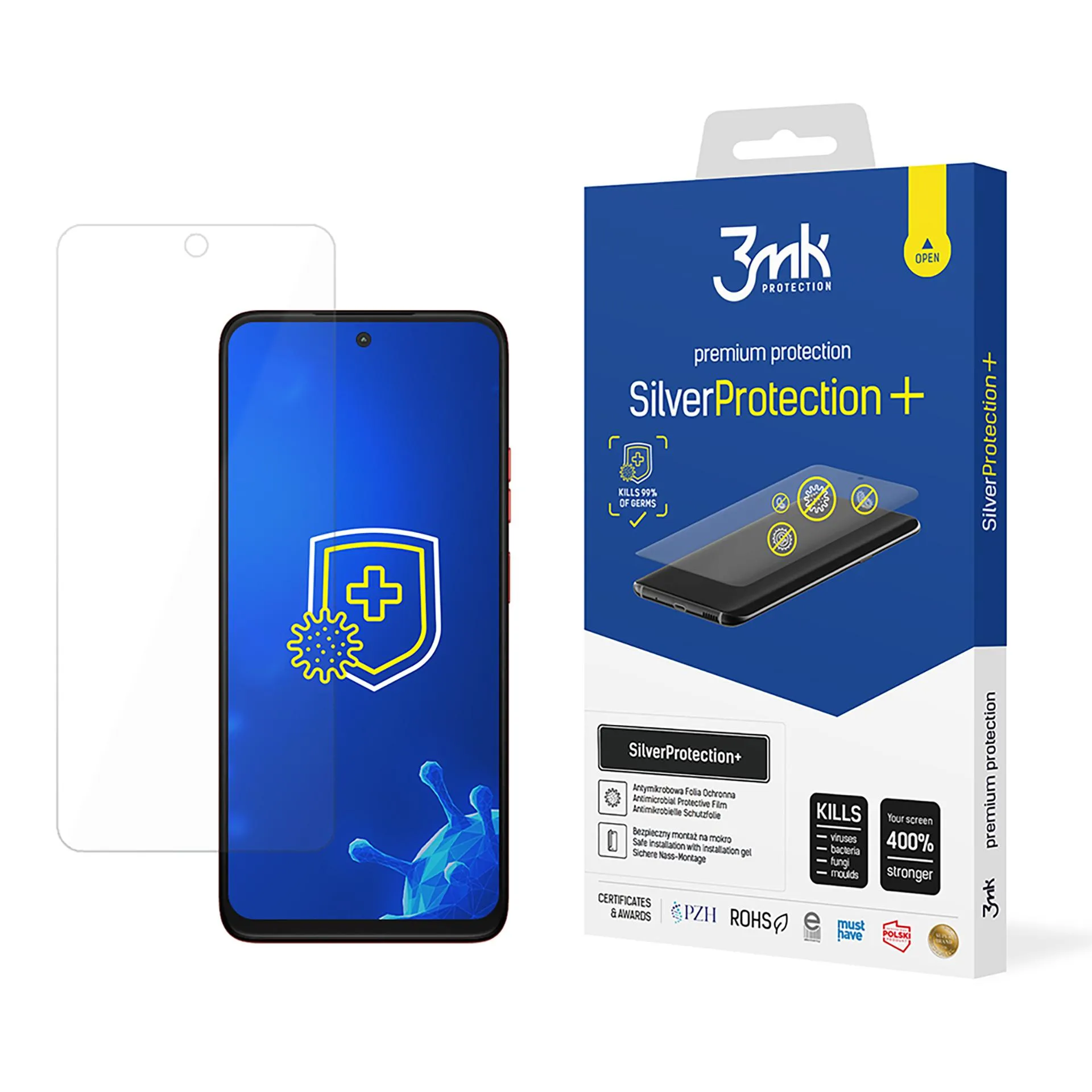 Folie de protecție antișoc pentru Motorola Moto G35 5G - 3mk SilverProtection+