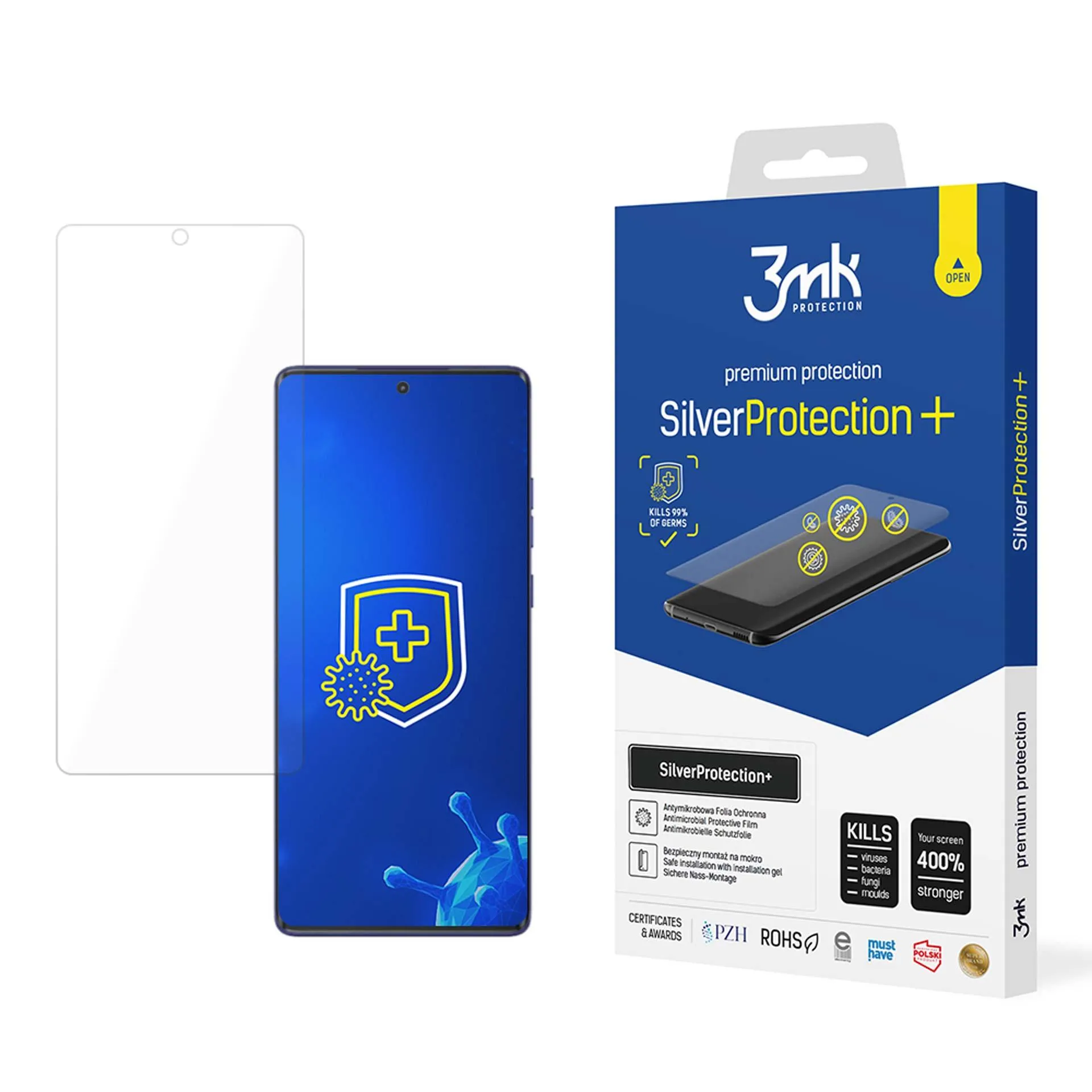 Folie de protecție antișoc pentru Motorola Moto G85 - 3mk SilverProtection+