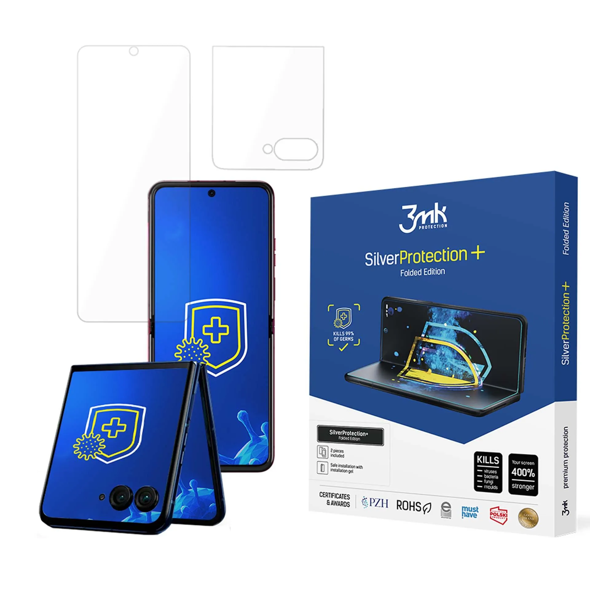 Folie de protec?ie anti?oc pentru Motorola Razr 50 Ultra - 3mk SilverProtection+ Folded Edition