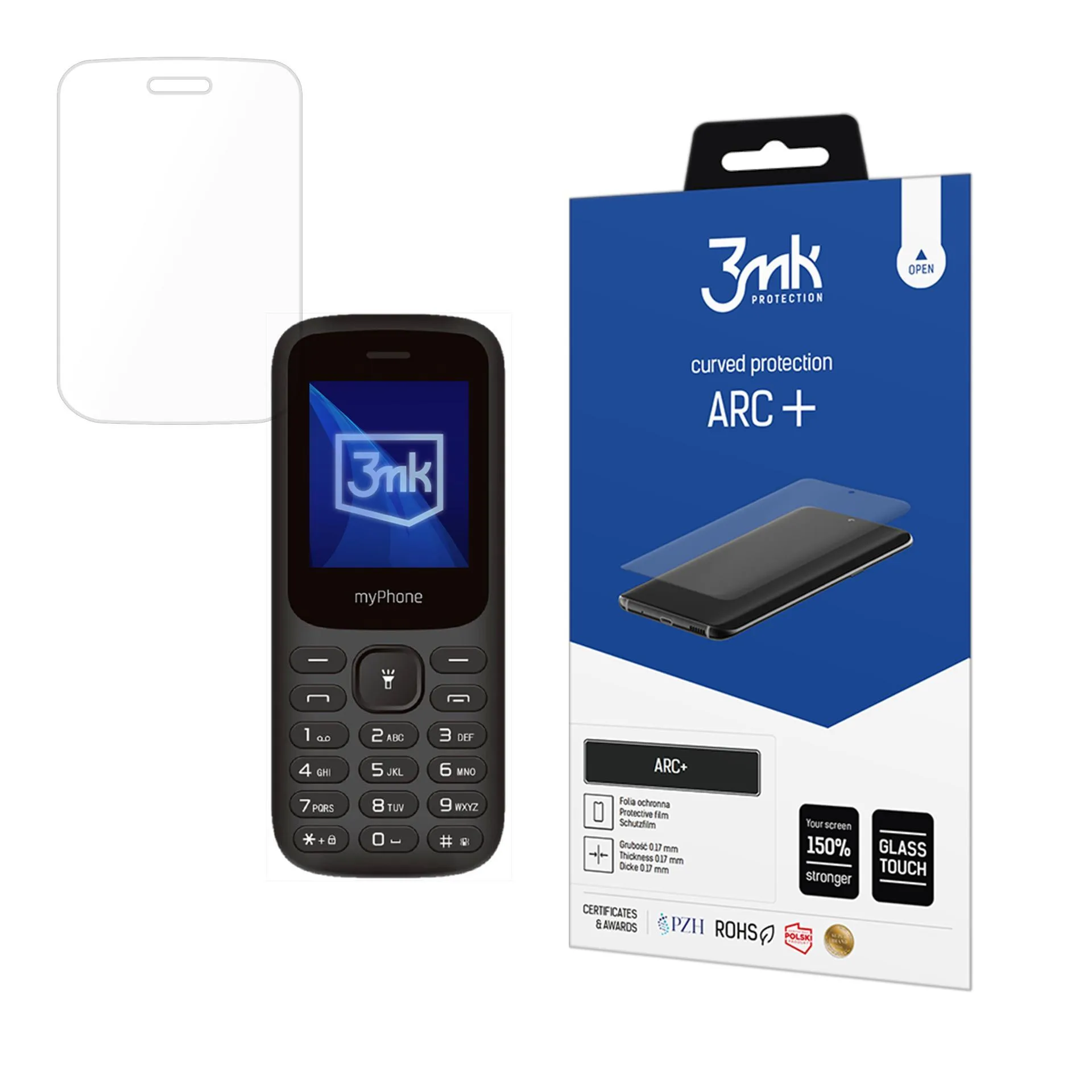 Folie de protecție pentru MyPhone 2220 - 3mk ARC+