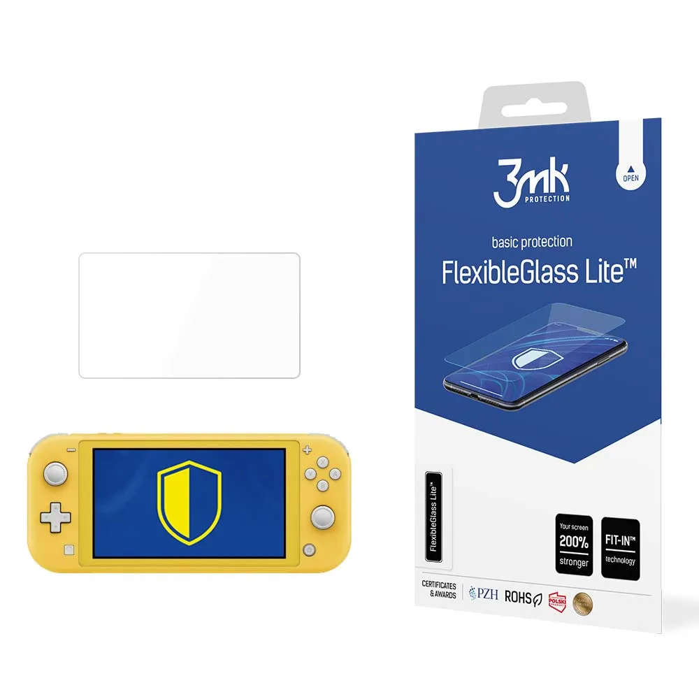 Sticlă hibridă rezistentă pe Nintendo Switch Lite 2019  - 3mk FlexibleGlass Lite