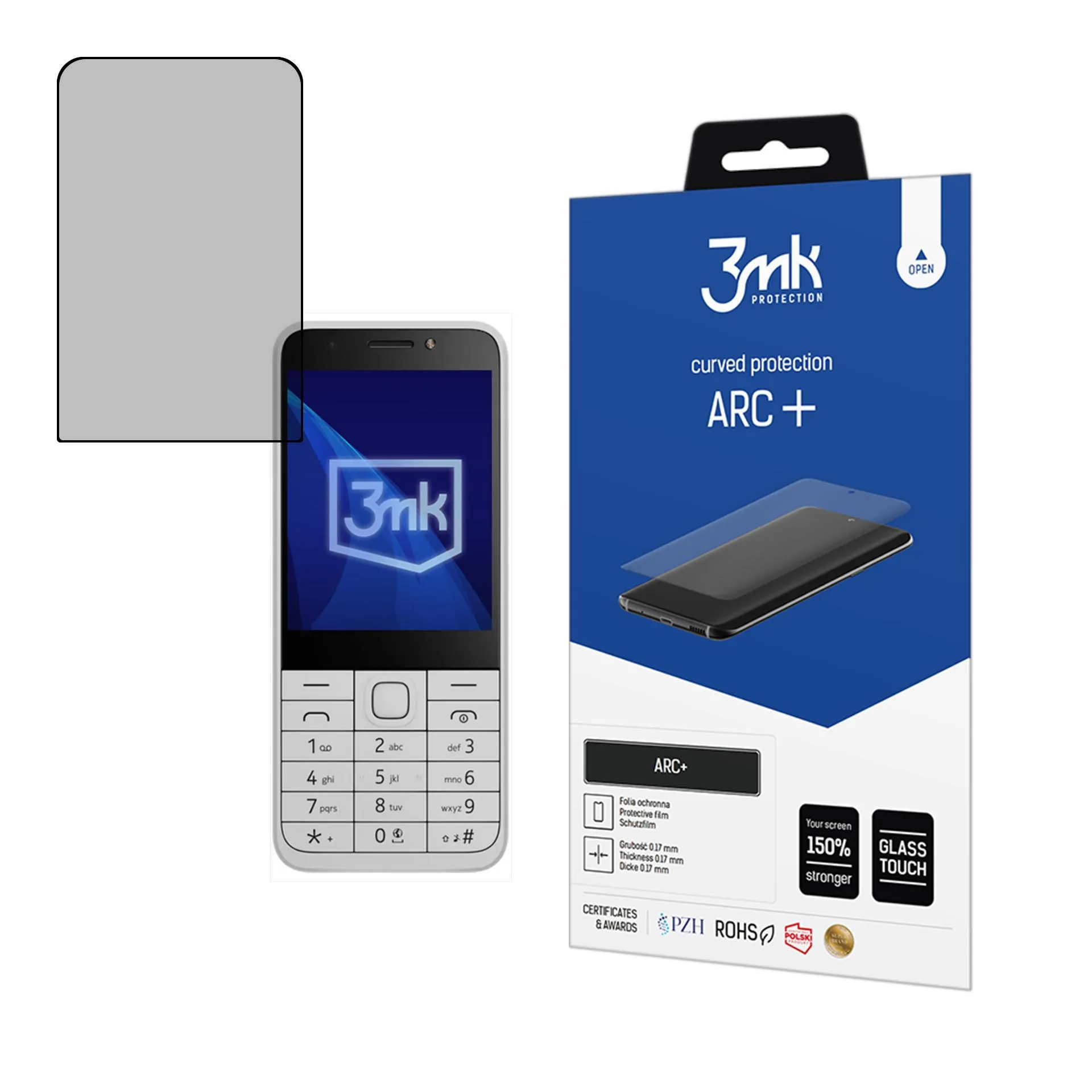 Folie de protecție pentru Nokia 230 DualSim 2024 - 3mk ARC+