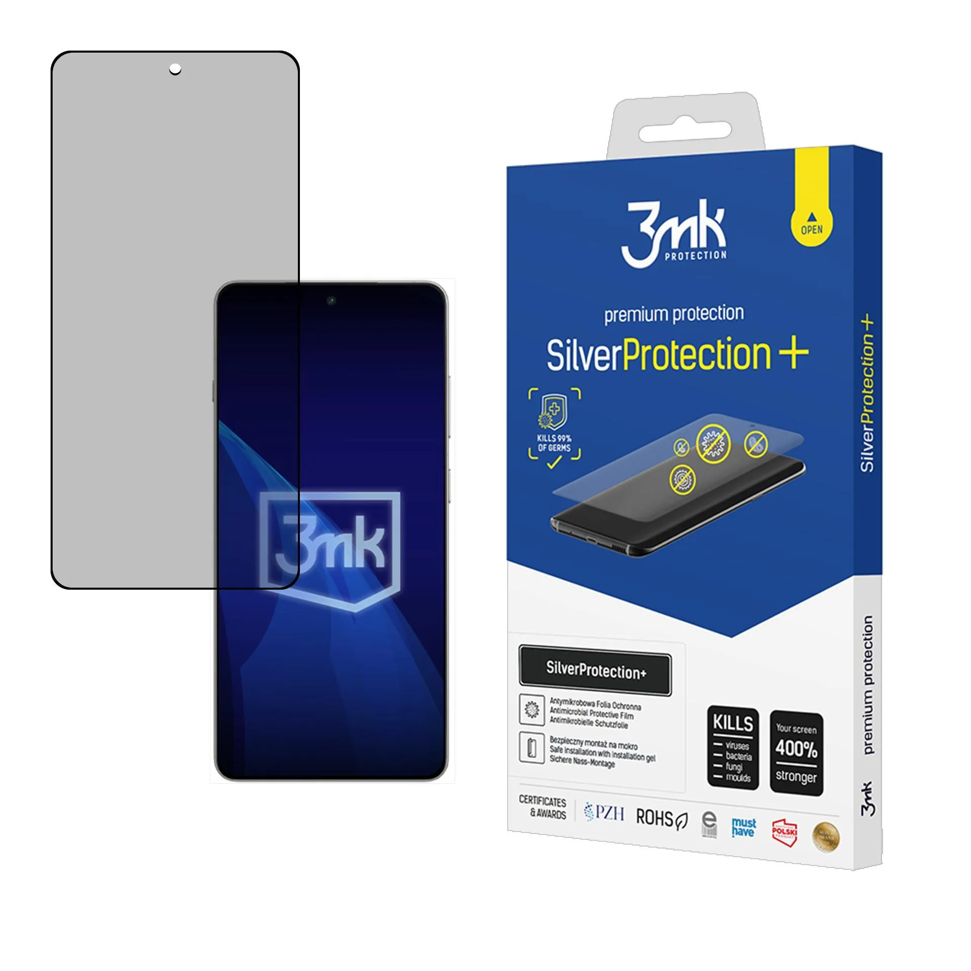 Folie de protecție antișoc pentru OnePlus 13R - 3mk SilverProtection+