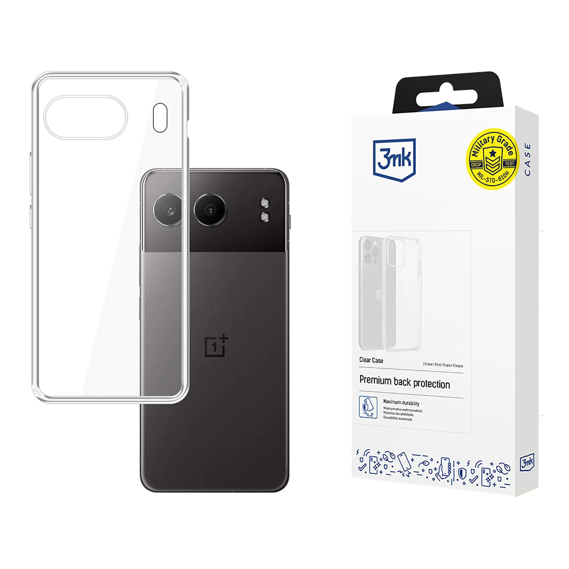 Husă pentru OnePlus Nord 4 - 3mk Clear Case