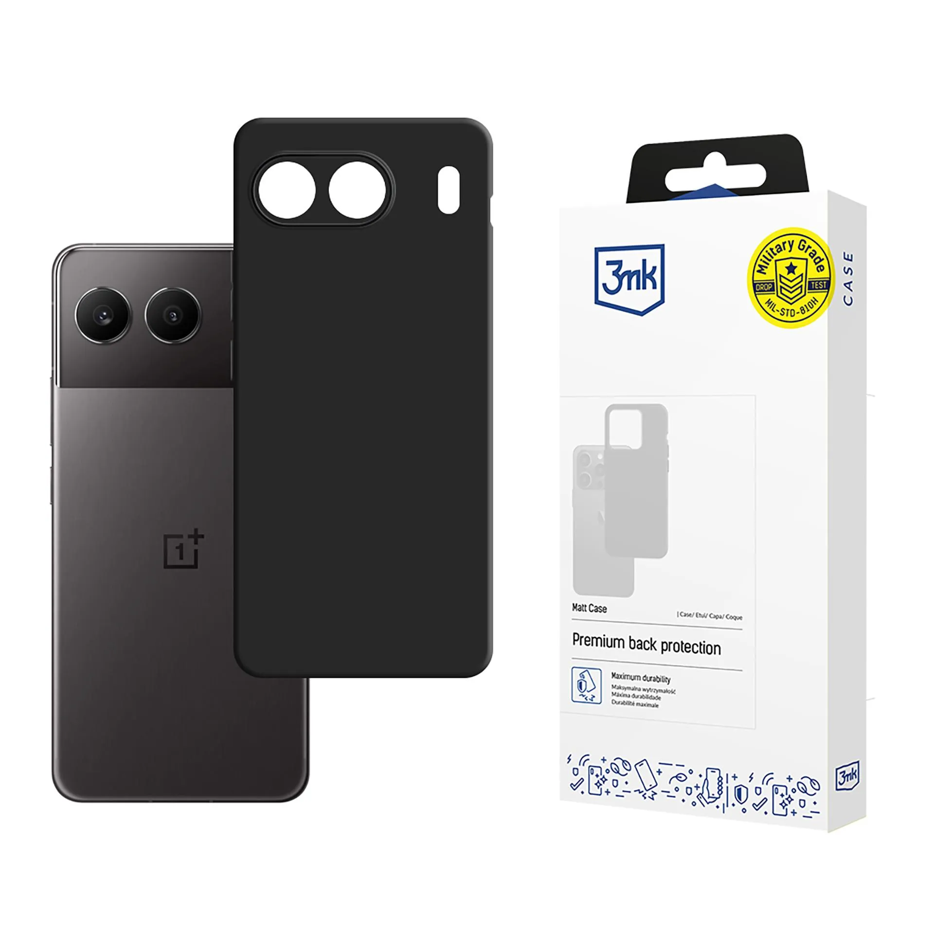 Carcasă pentru OnePlus Nord 4 - 3mk Matt Case Negru