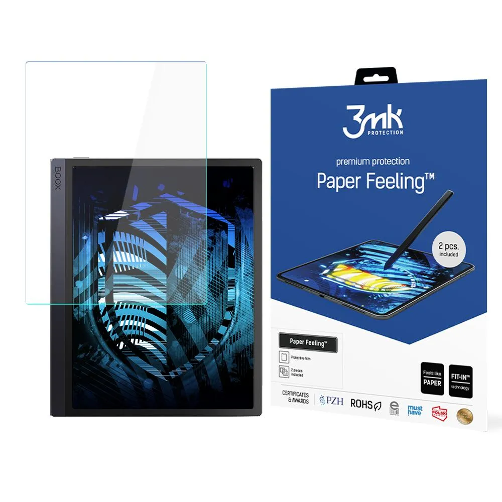 Folie de protecție pentru ONYX Boox Tab Mini C - 3mk Paper Feeling (2 buc.)